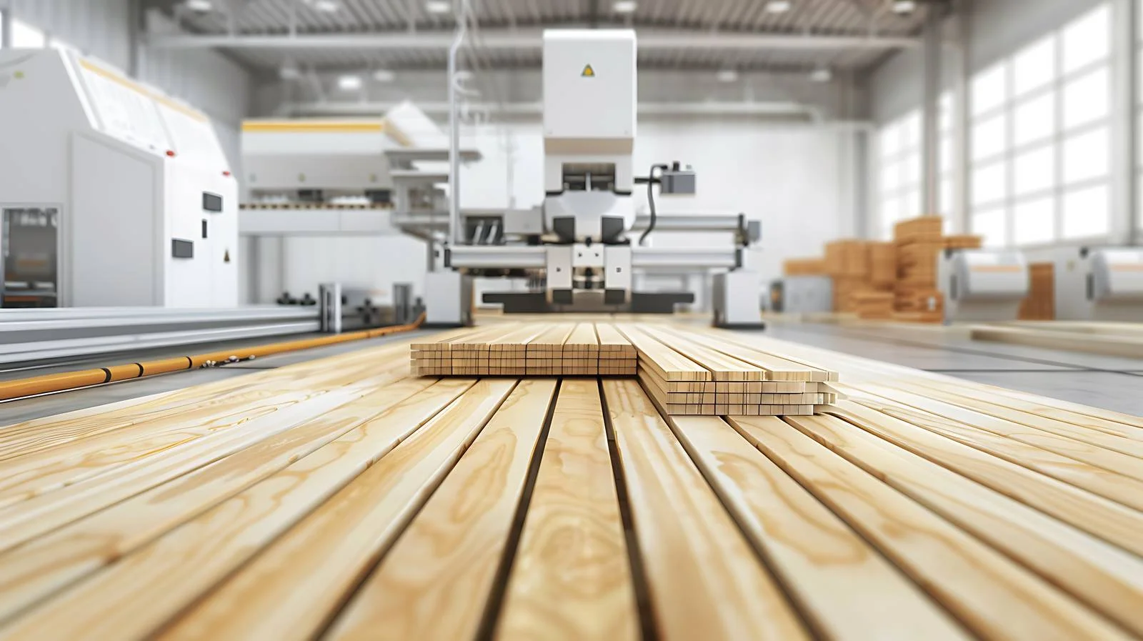 Wooden Floor Factory Production Line — free download from Dotvec