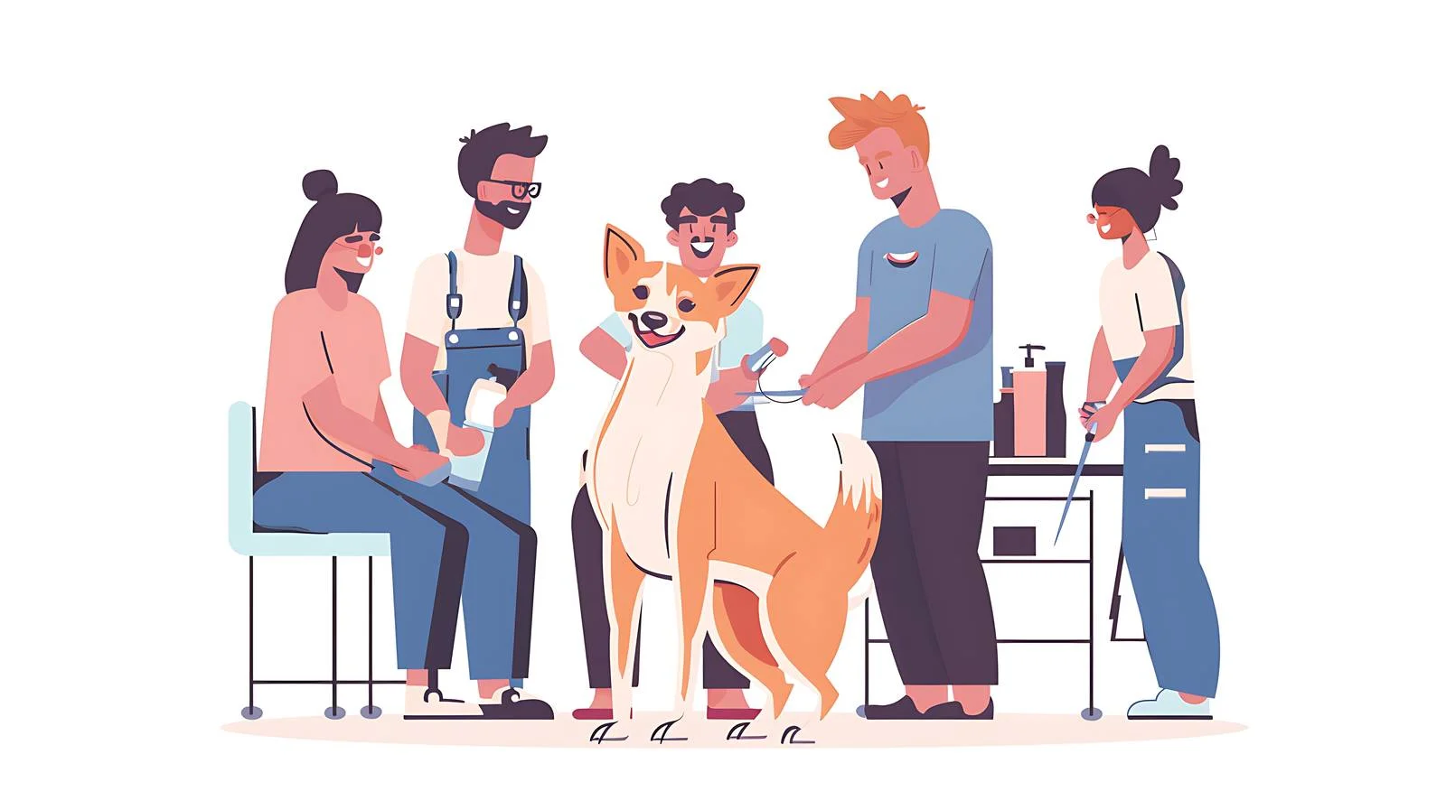 Dog Grooming Salon Care — free download from Dotvec