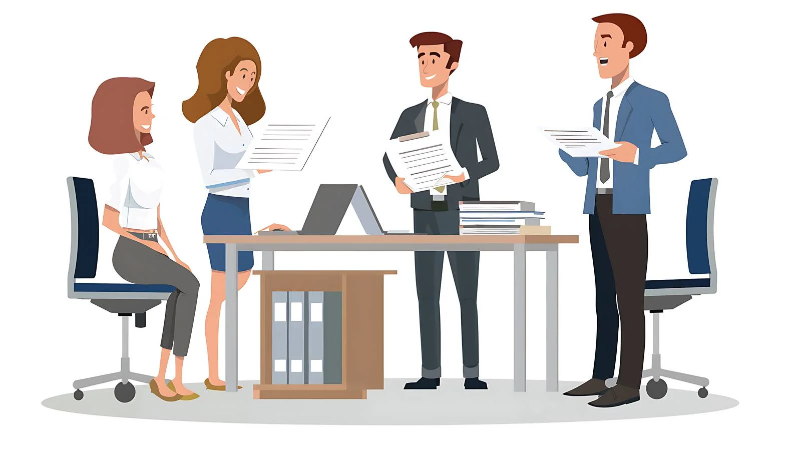 Corporate Meeting Discussion — free download from Dotvec