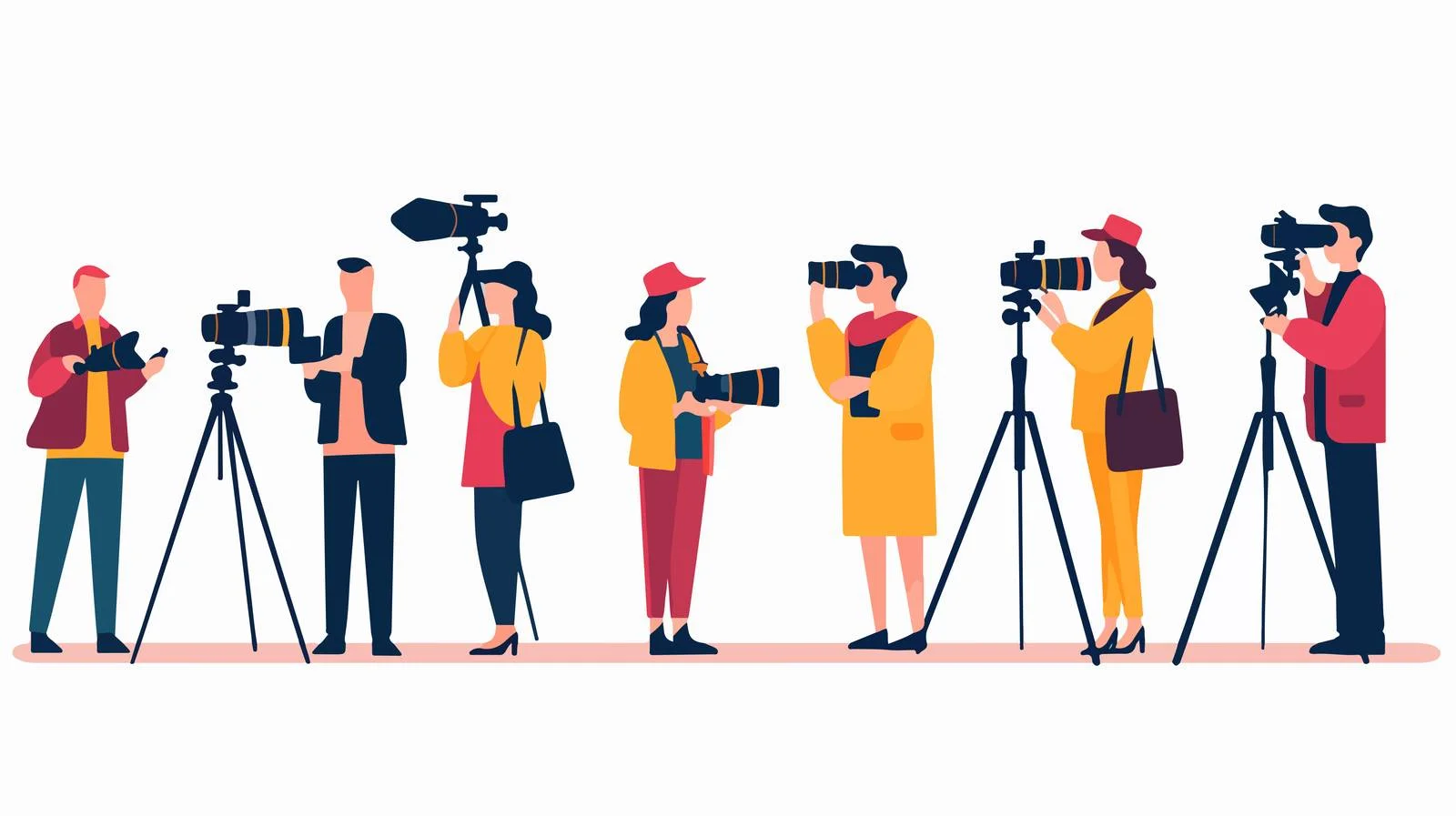 Documenting Professionals Capturing Moments in Action – free occupations image from Dotvec