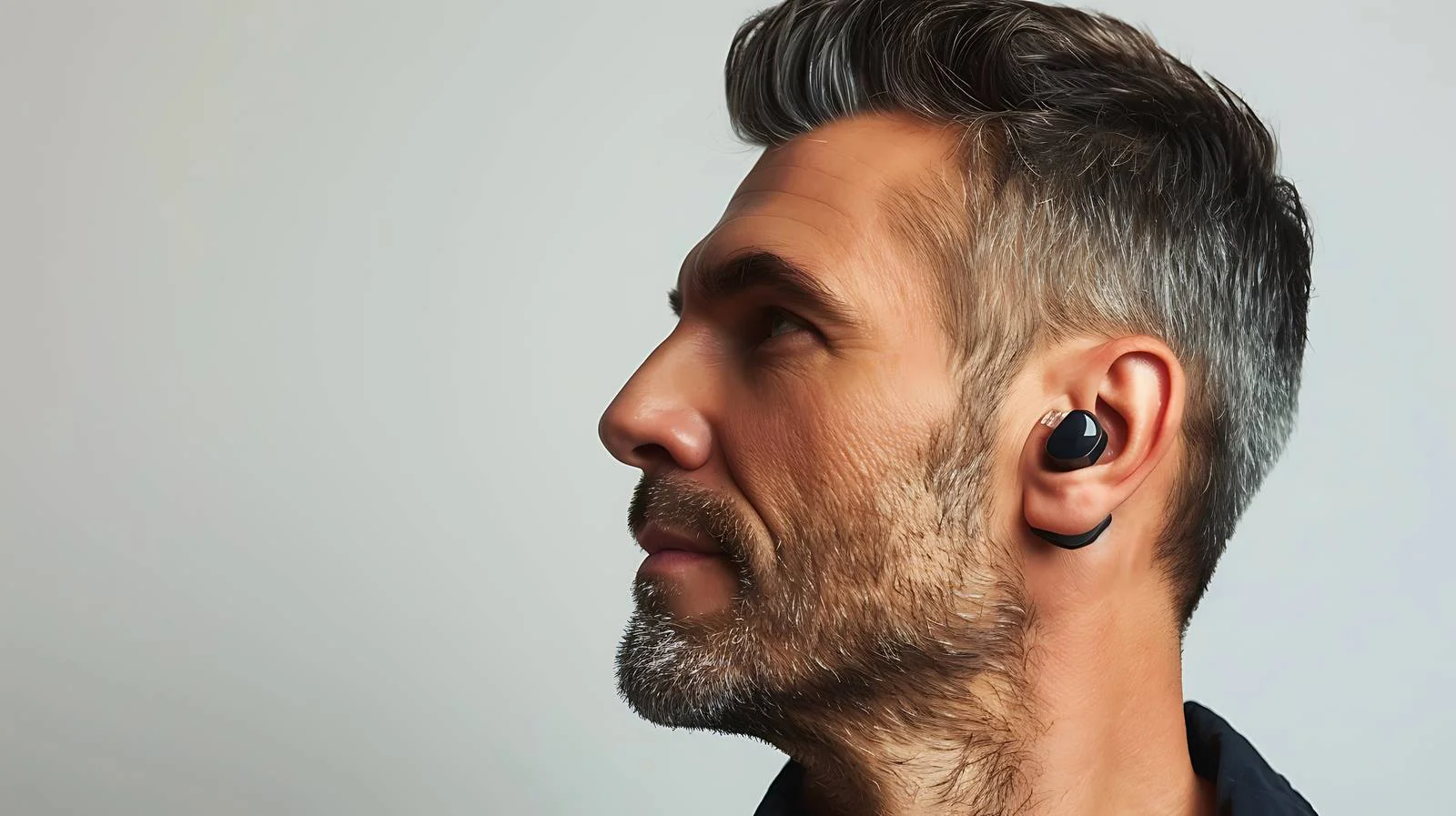 Cochlear Implant Profile Portrait — free download from Dotvec