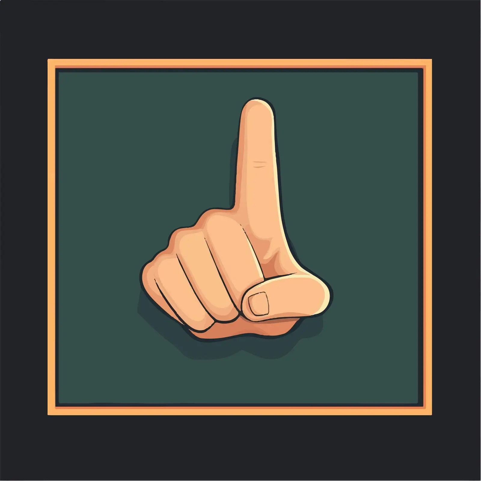 Flat Vector Illustration of Little Finger Promise Sign — free download from Dotvec