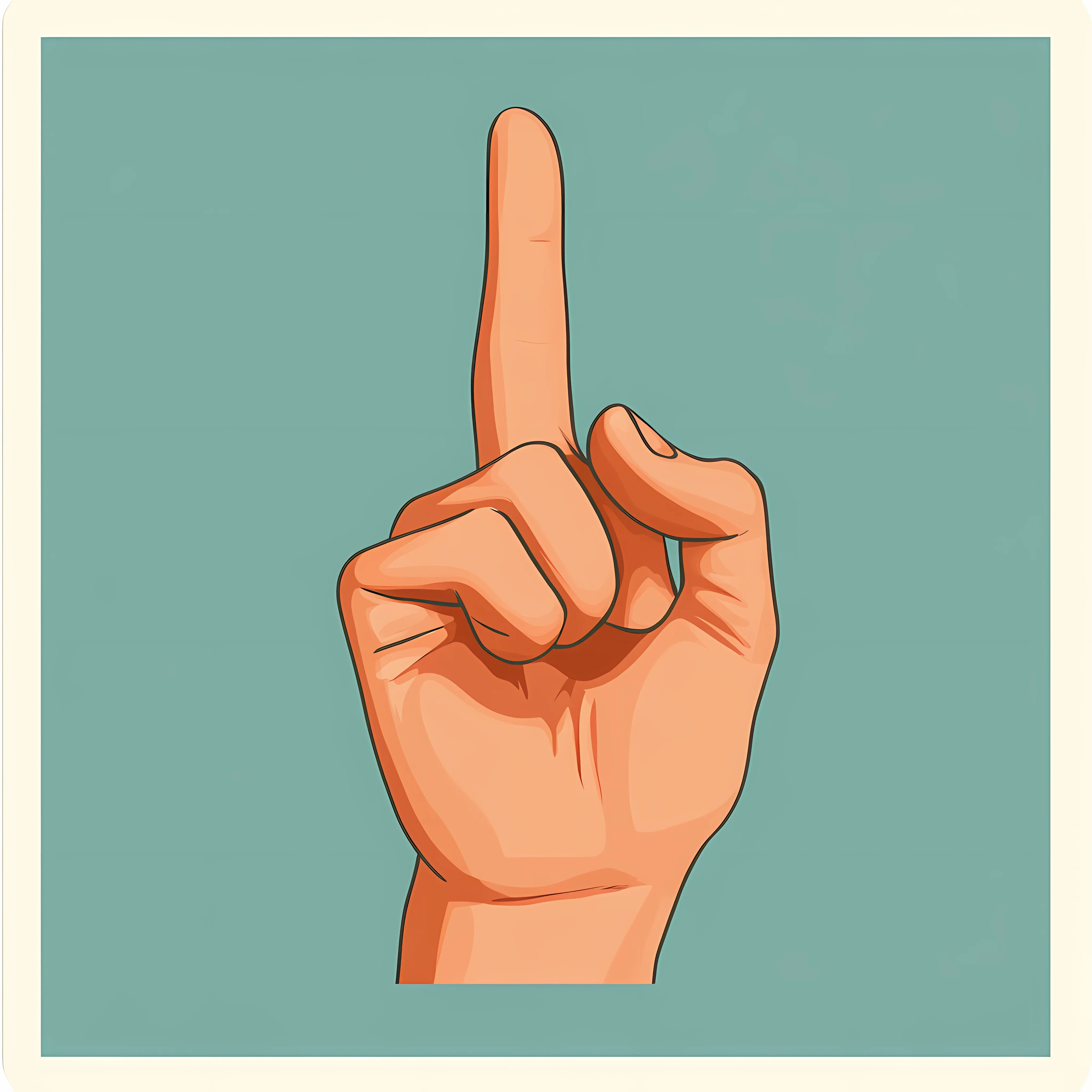 Little Finger Promise Sign Flat Vector Illustration — free download from Dotvec