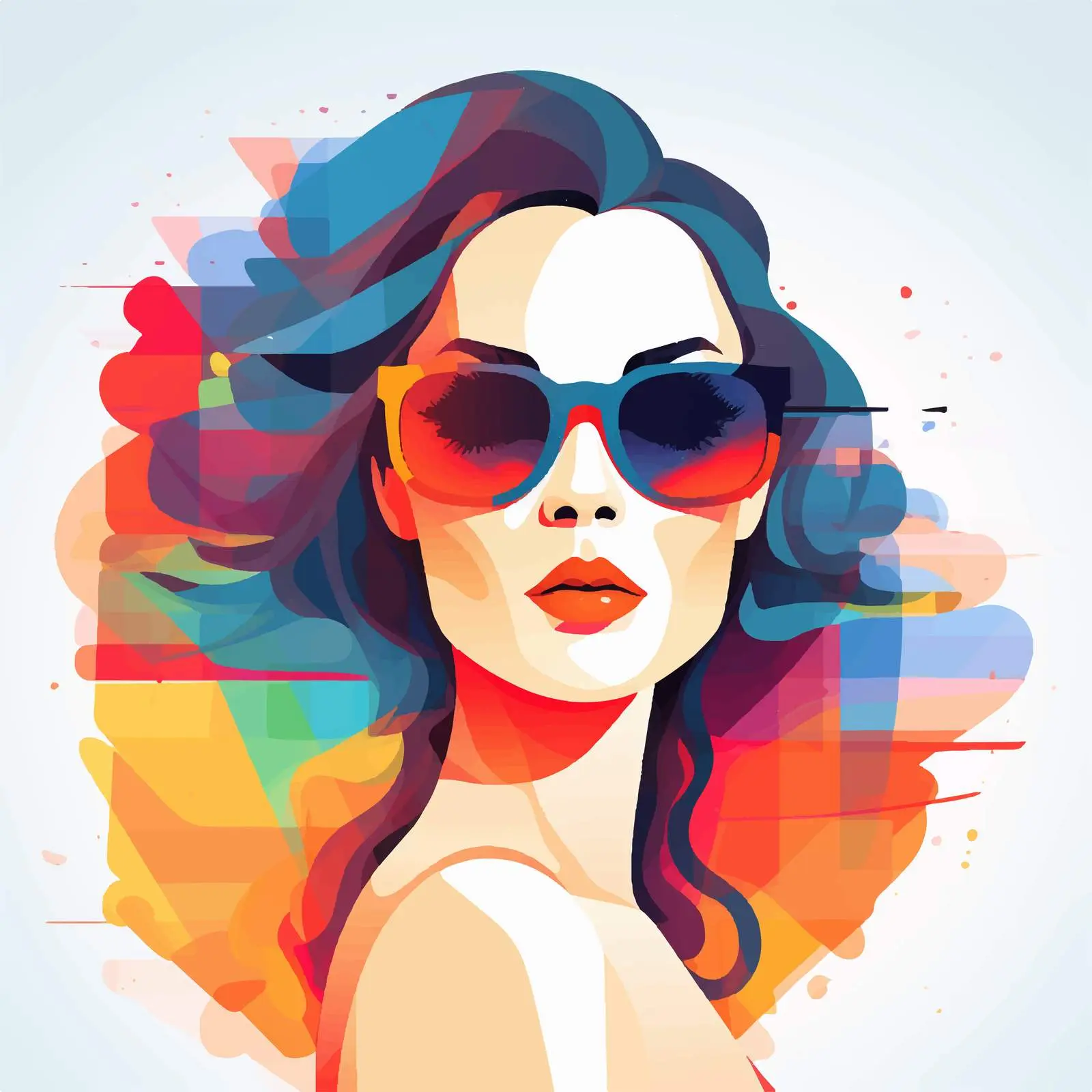 Modern Sunglasses Promotion Banner Design — free download from Dotvec
