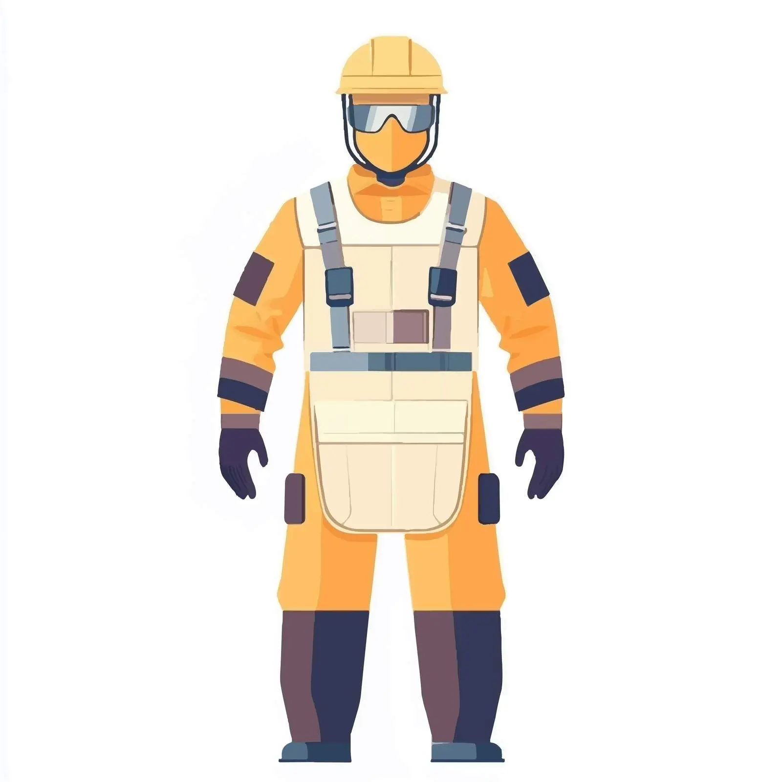Protective Work Uniform and Safety Gear — free download from Dotvec