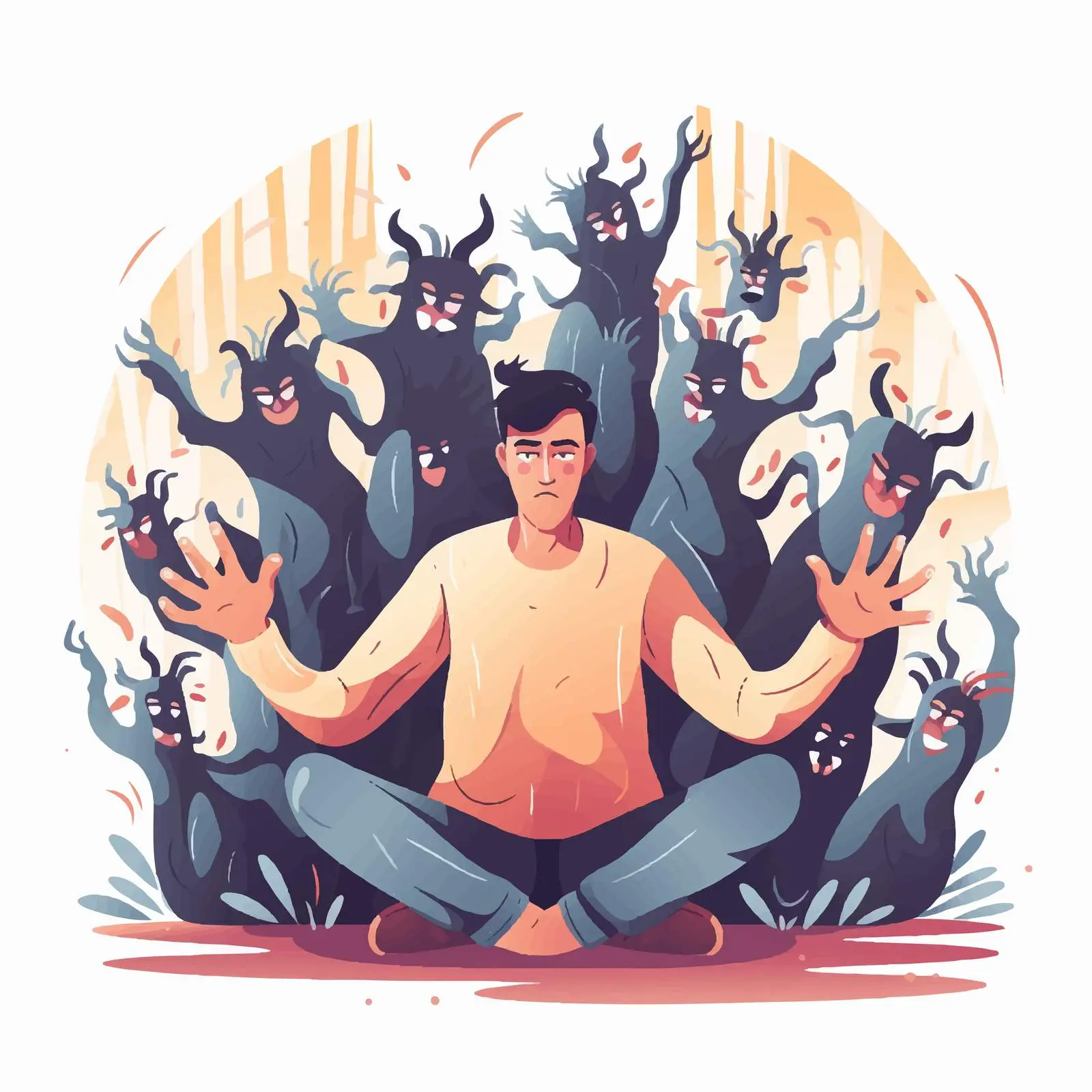 Influence, Manipulation, and Addiction Concept Vectors – free fraud image from Dotvec