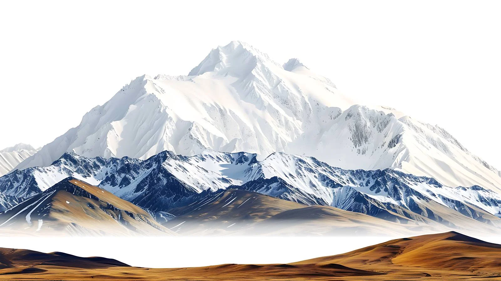 Qilian Mountain Snow Scenery — free download from Dotvec