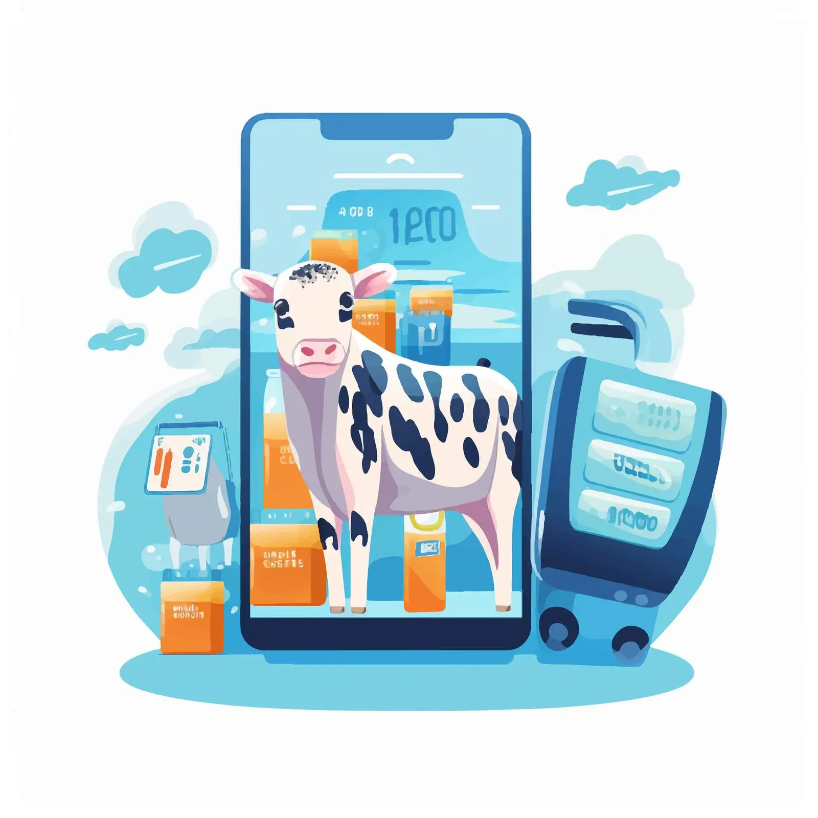 QR Code Technology in Dataphone and Store Design – free convenience image from Dotvec