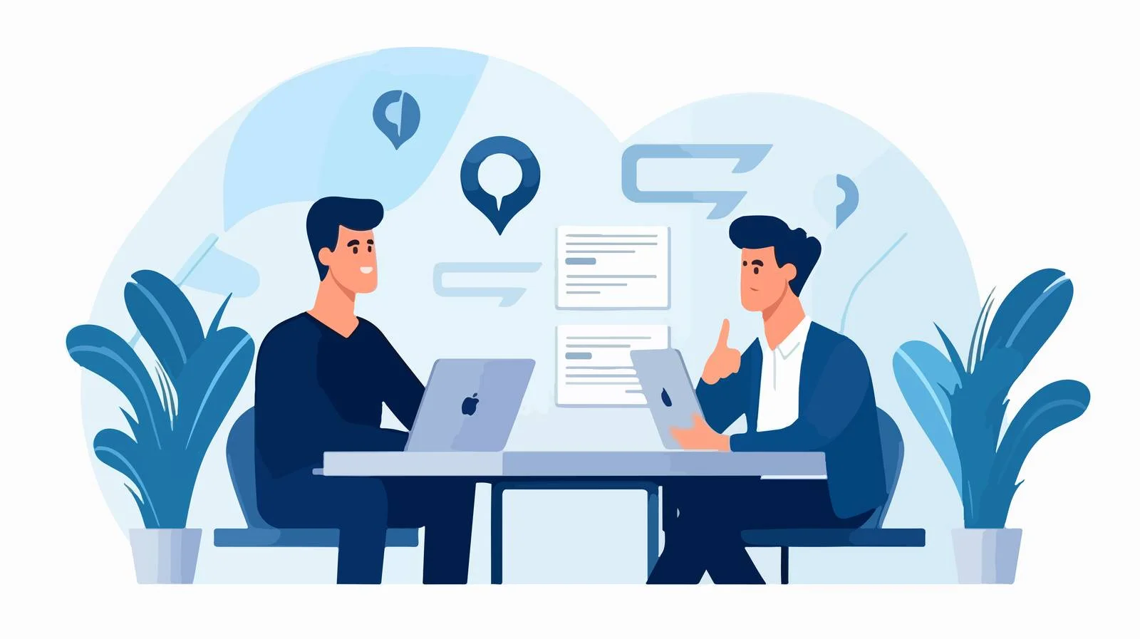 Questions and Answers Cartoon Icon — free download from Dotvec