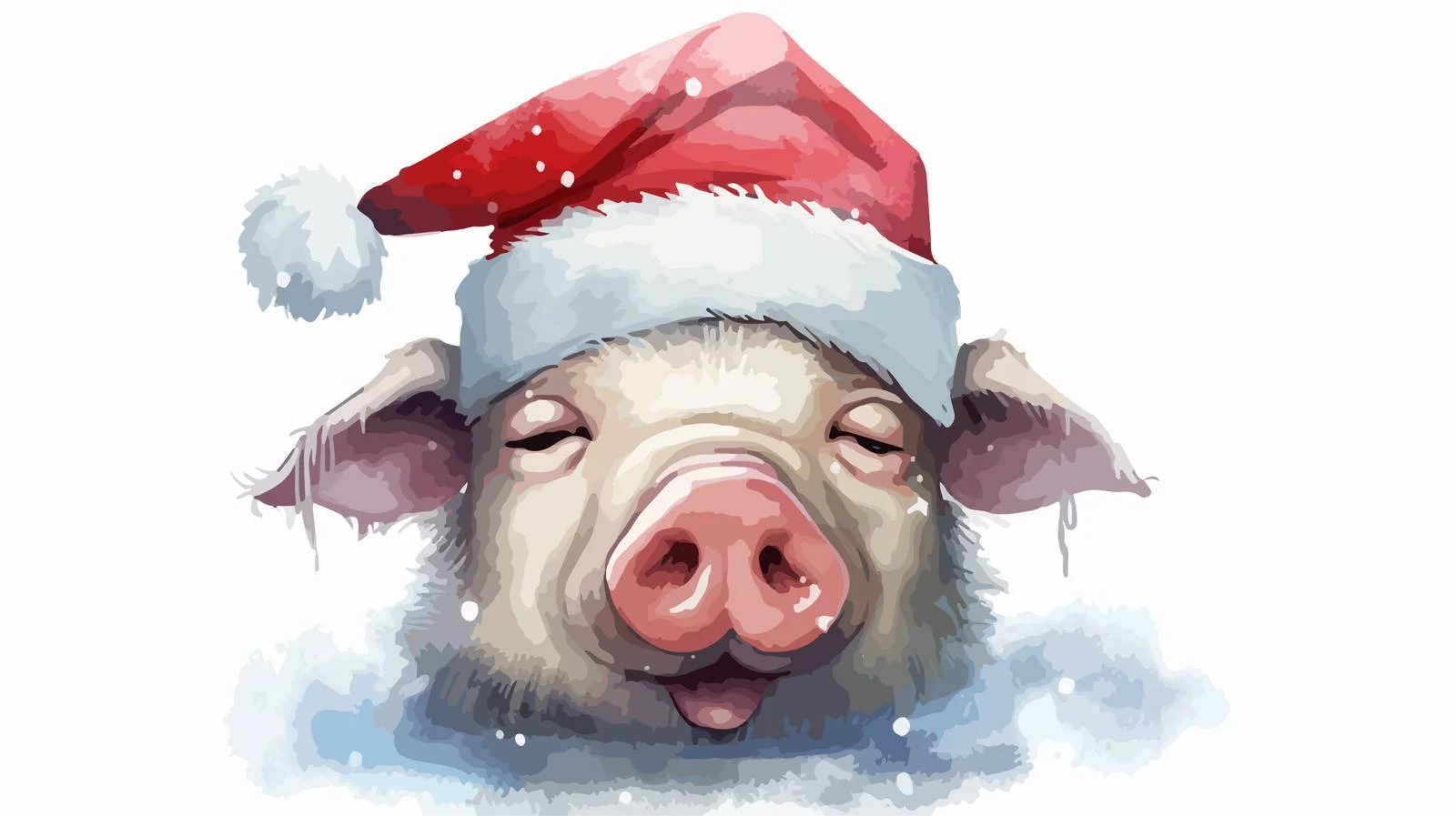 Quirky Pig Crying Cartoon Icon — free download from Dotvec