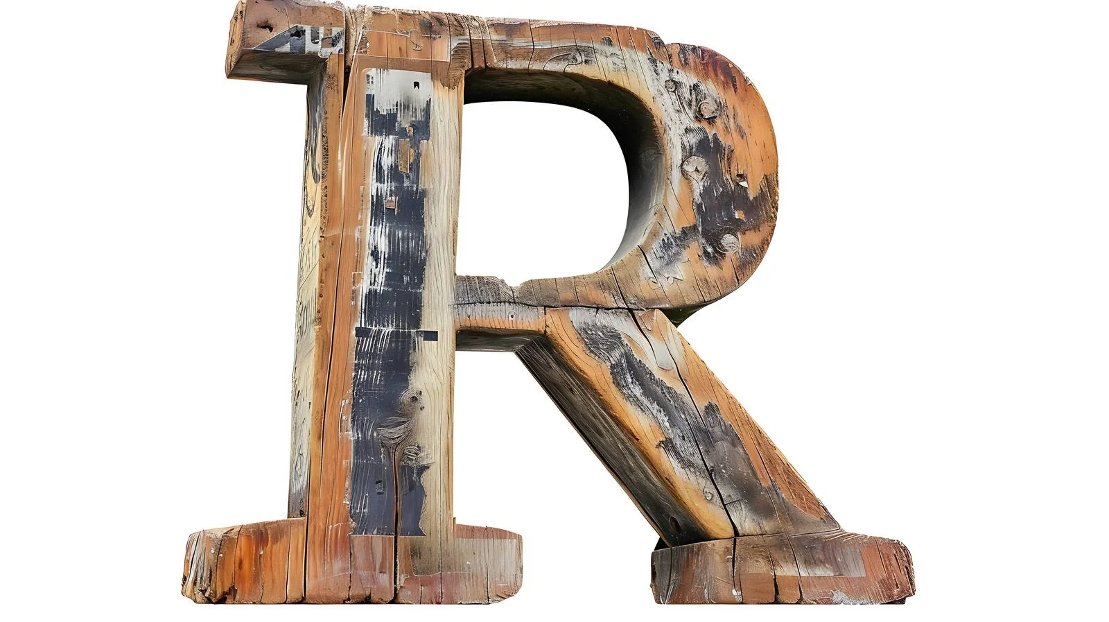 Elegant Letter R on White Background — free download from Dotvec