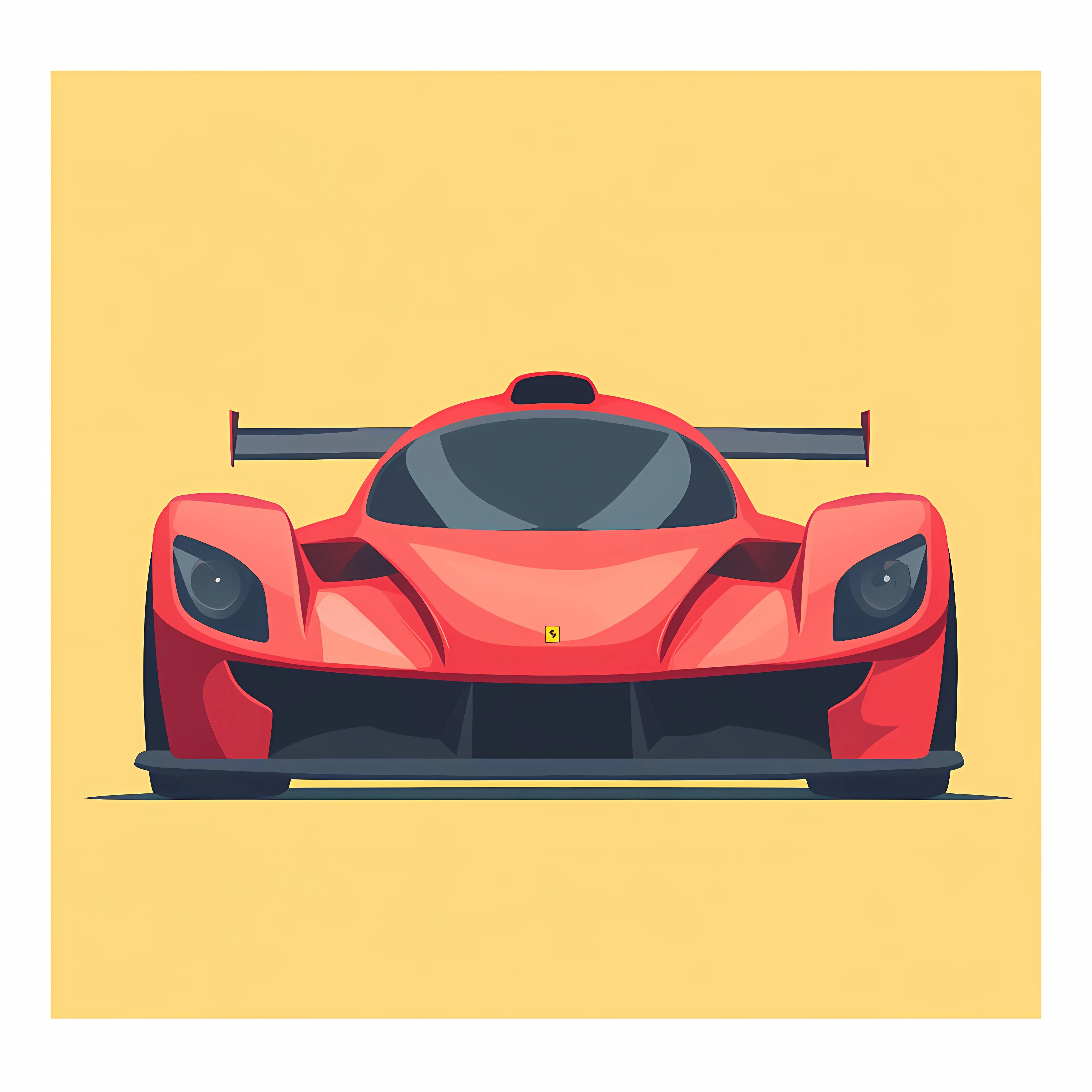 Race Car Vector Flat Icon Illustration — free download from Dotvec