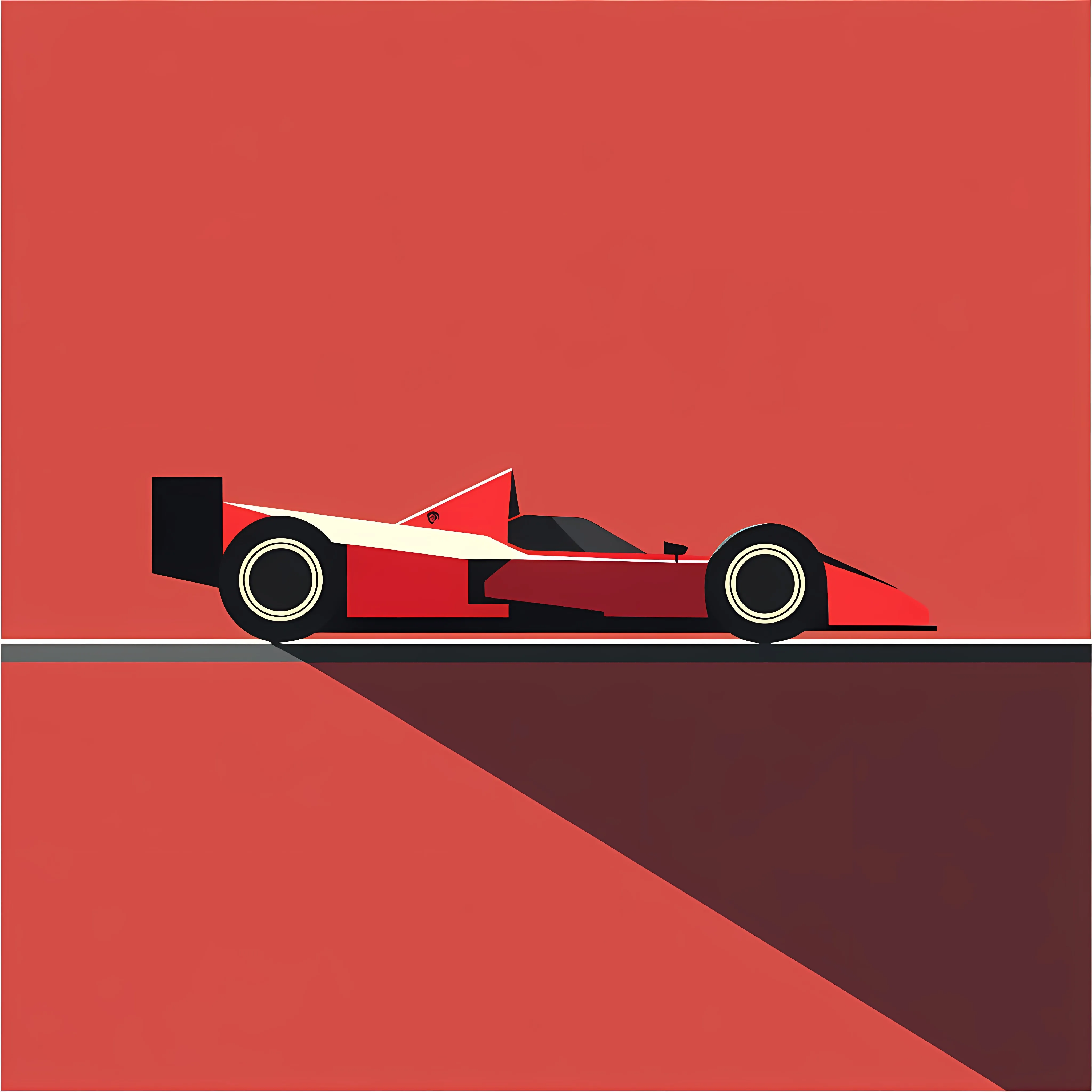 Race Car Vector Flat Icon Illustration — free download from Dotvec