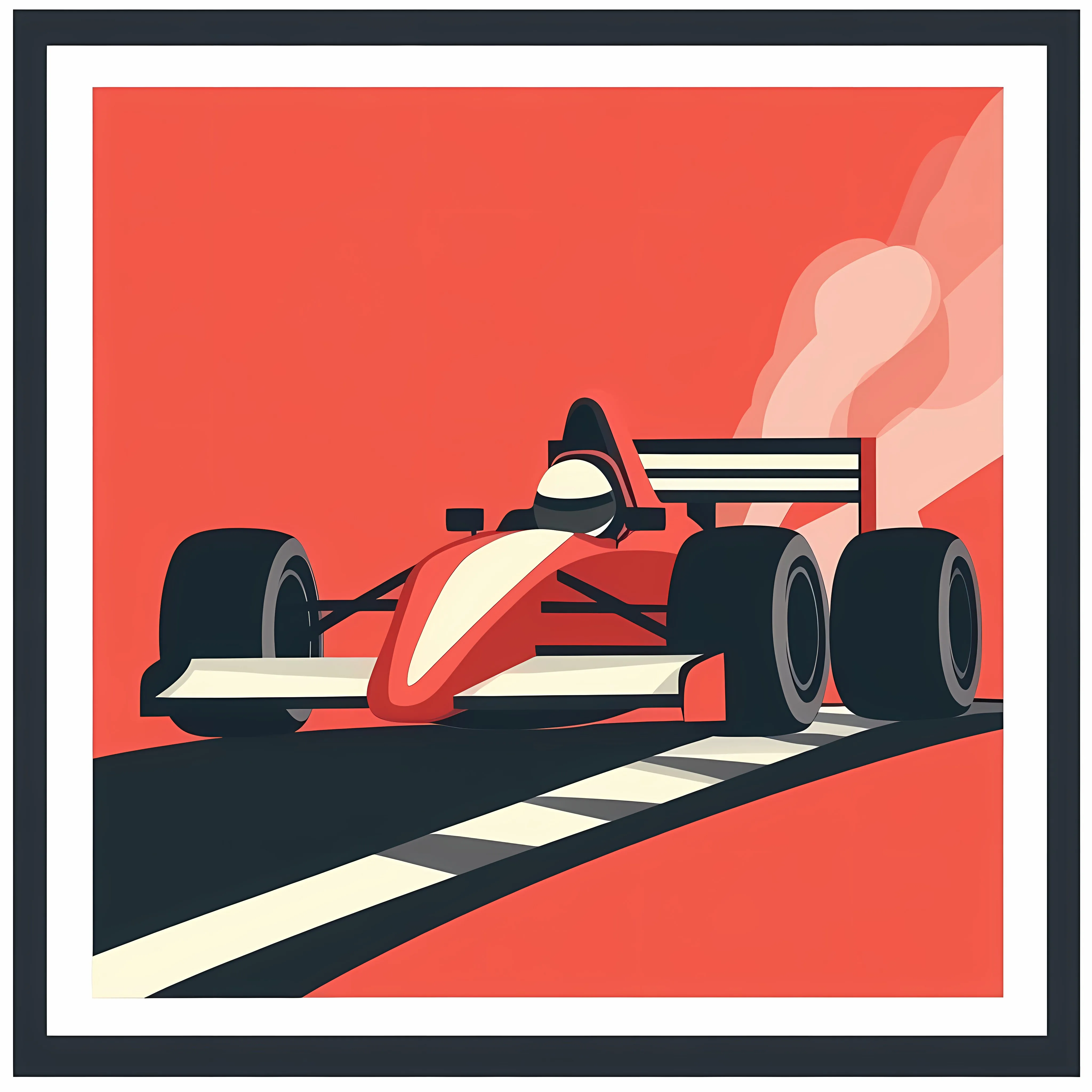 Race Car Vector Icon Illustration — free download from Dotvec