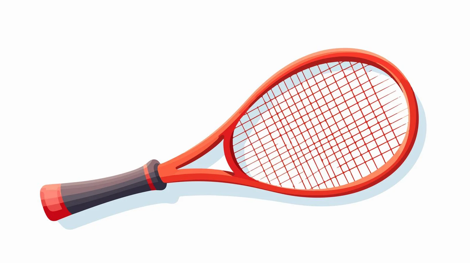 Tennis Racket and Ball Flat Design — free download from Dotvec