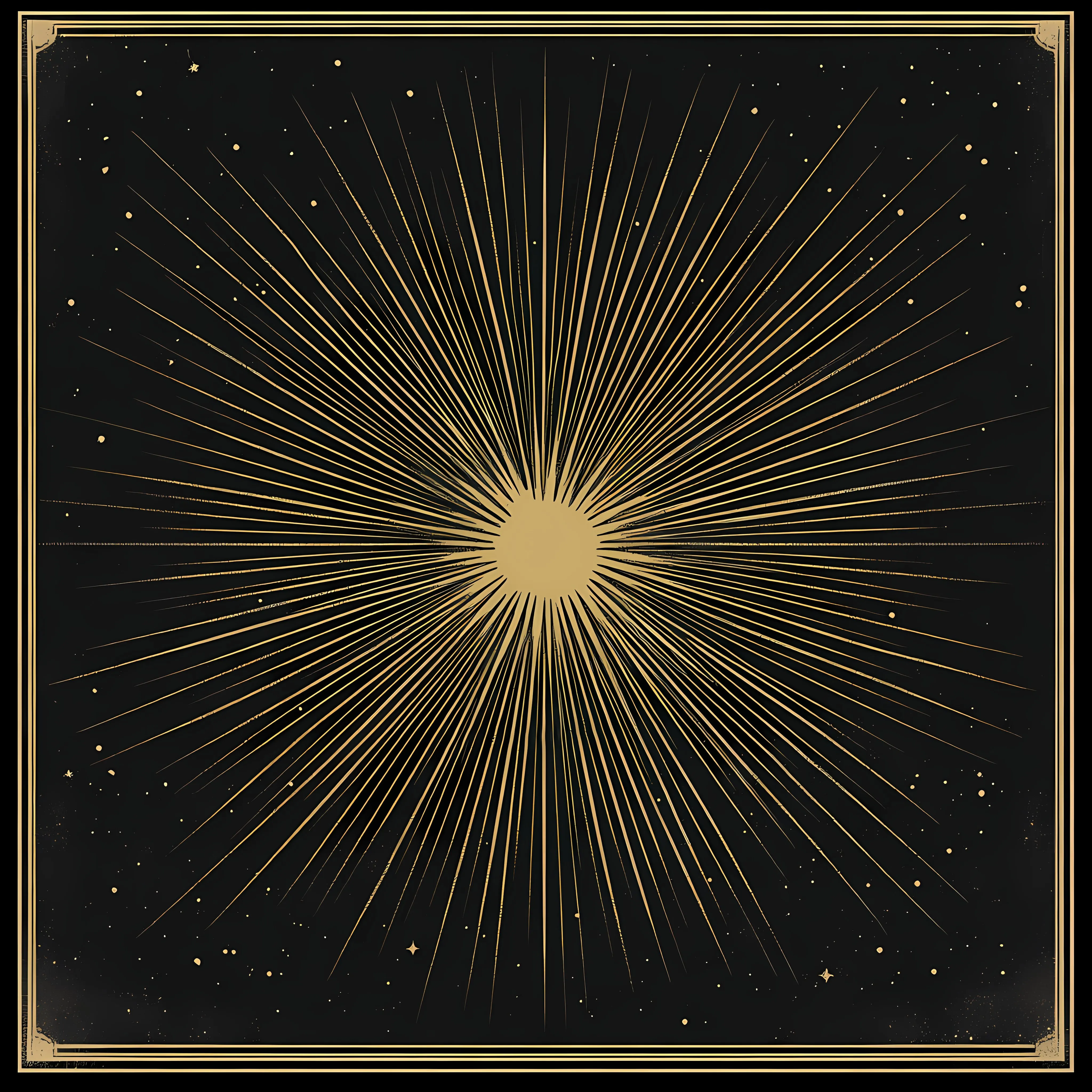 Radiating Star Shape Flat Vector Illustration — free download from Dotvec