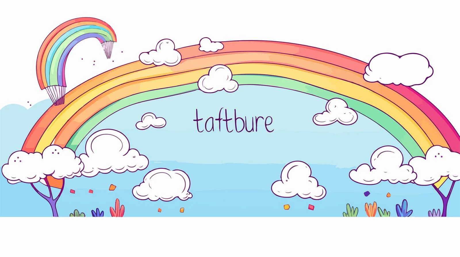 Colorful Cartoon Month Line Drawing — free download from Dotvec