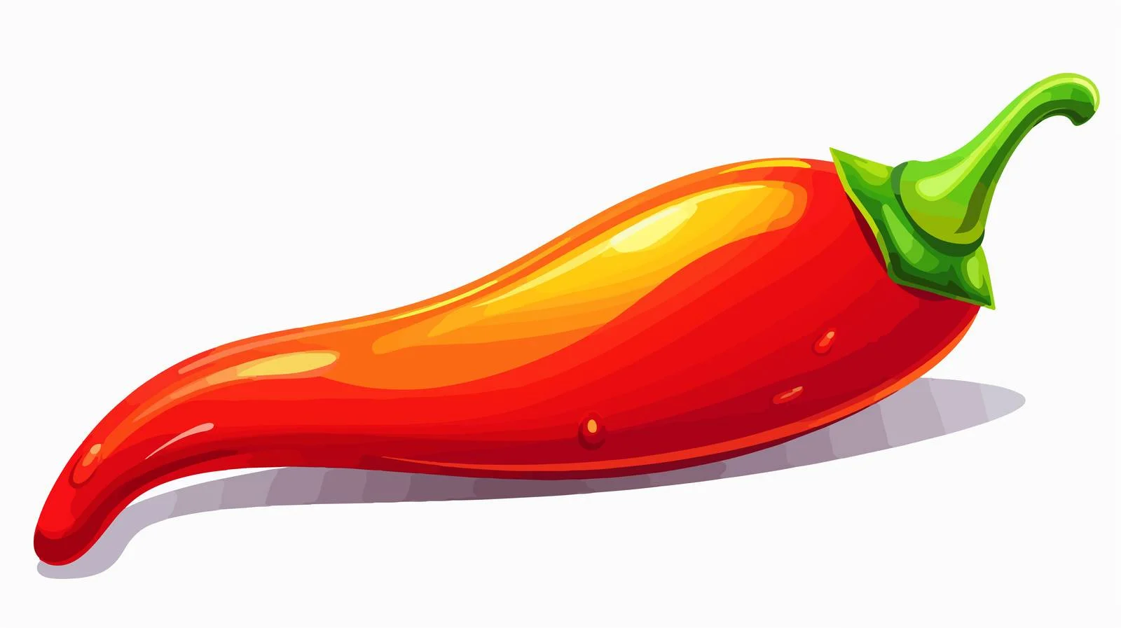 Rainbow Cartoon Hot C Line Drawing — free download from Dotvec