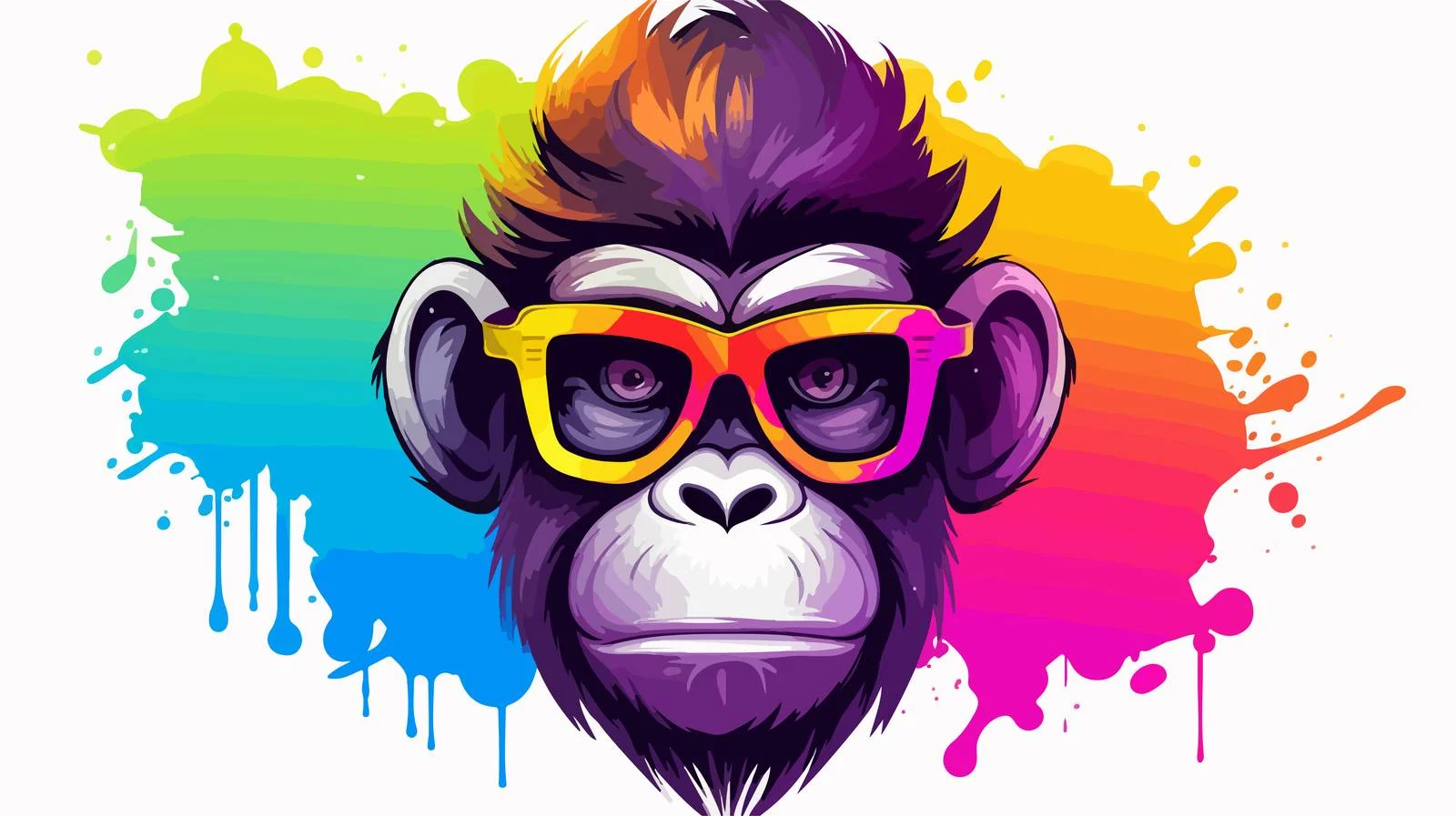 Colorful Cartoon Suspicious Character Illustration — free download from Dotvec