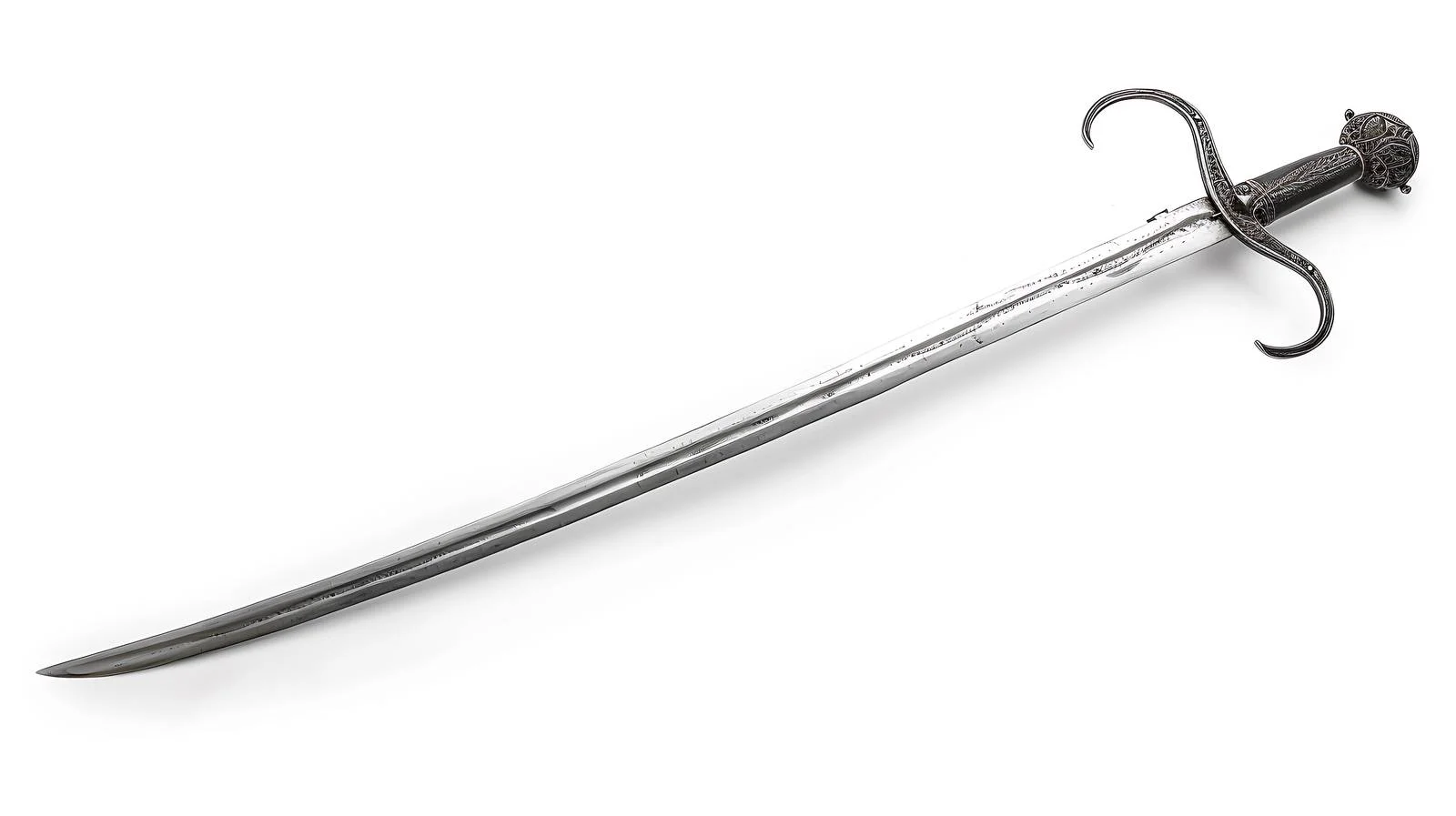 Elegant Rapier Sword on White Background — free download from Dotvec
