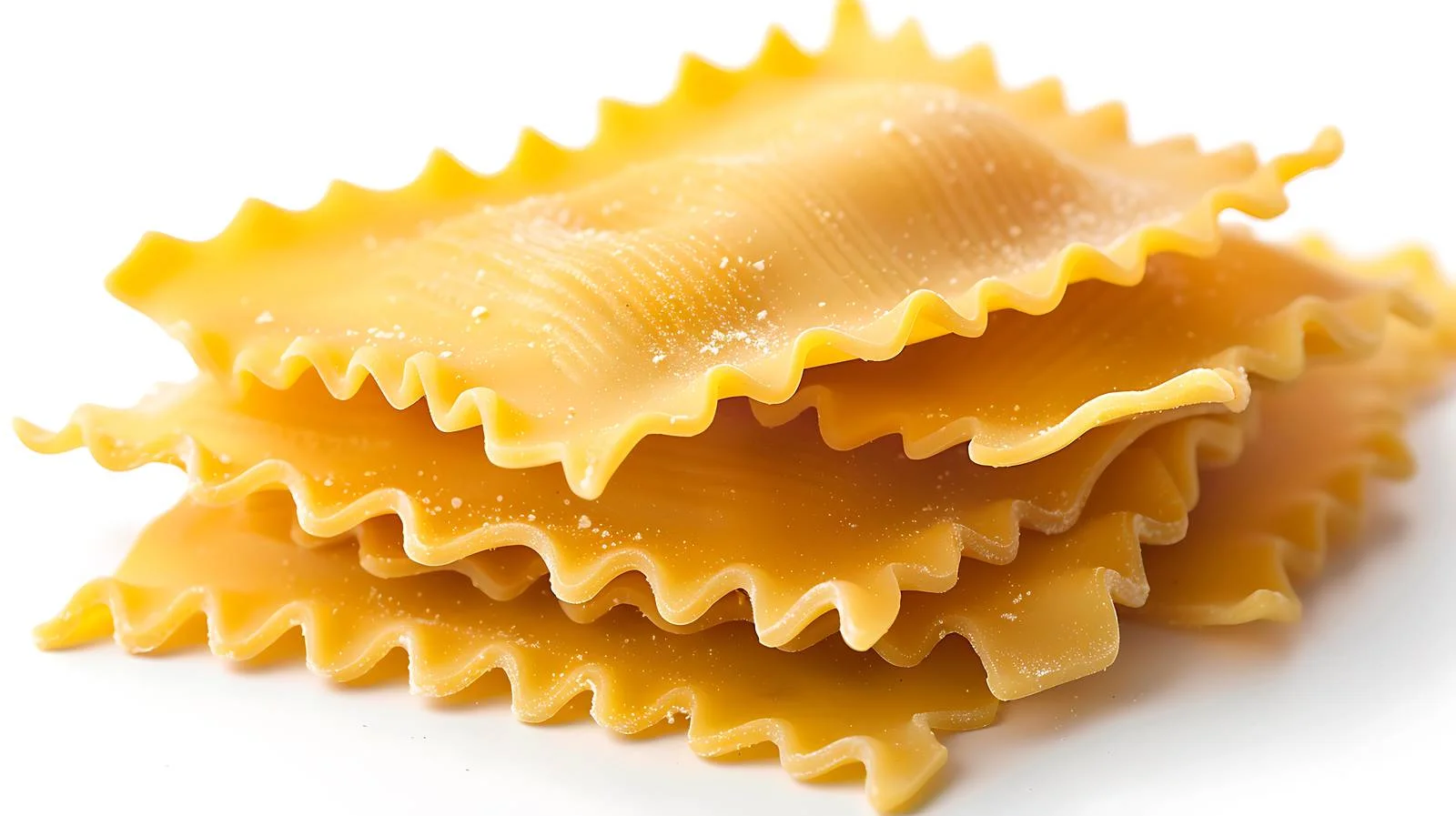 Vibrant Lasagna Pasta on White Background — free download from Dotvec