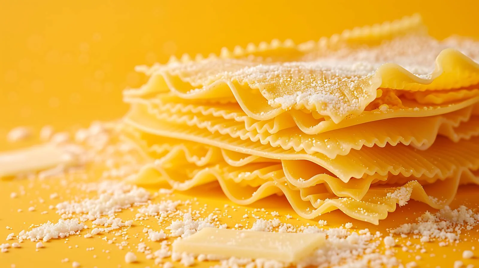 Fresh Uncooked Lasagna on Colorful Background — free download from Dotvec
