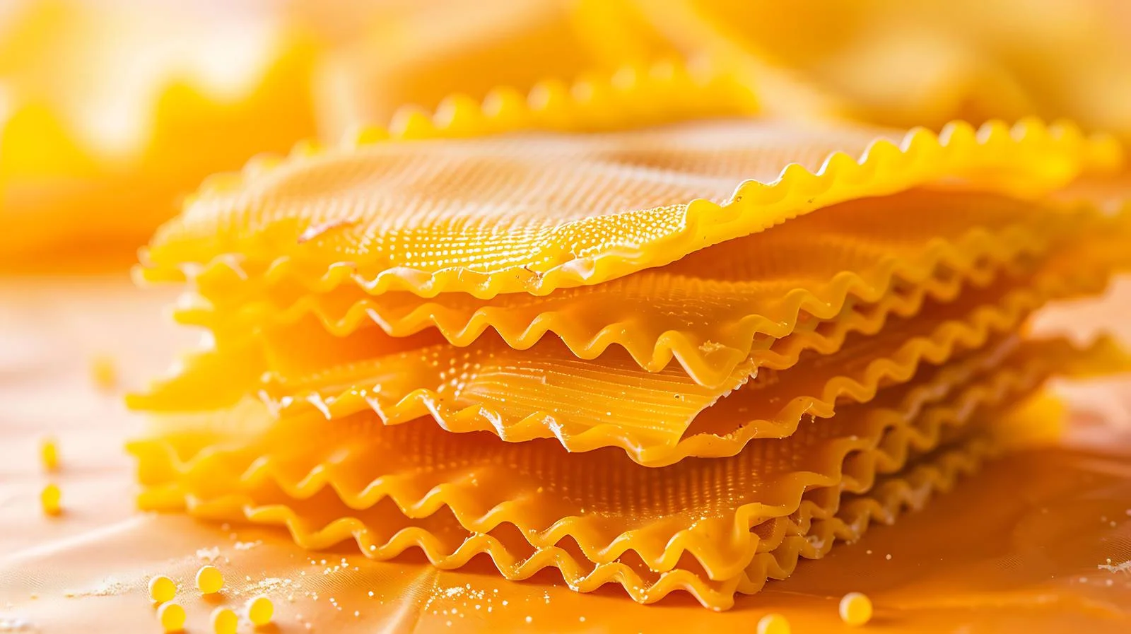 Vibrant raw lasagna pasta on colorful background — free download from Dotvec