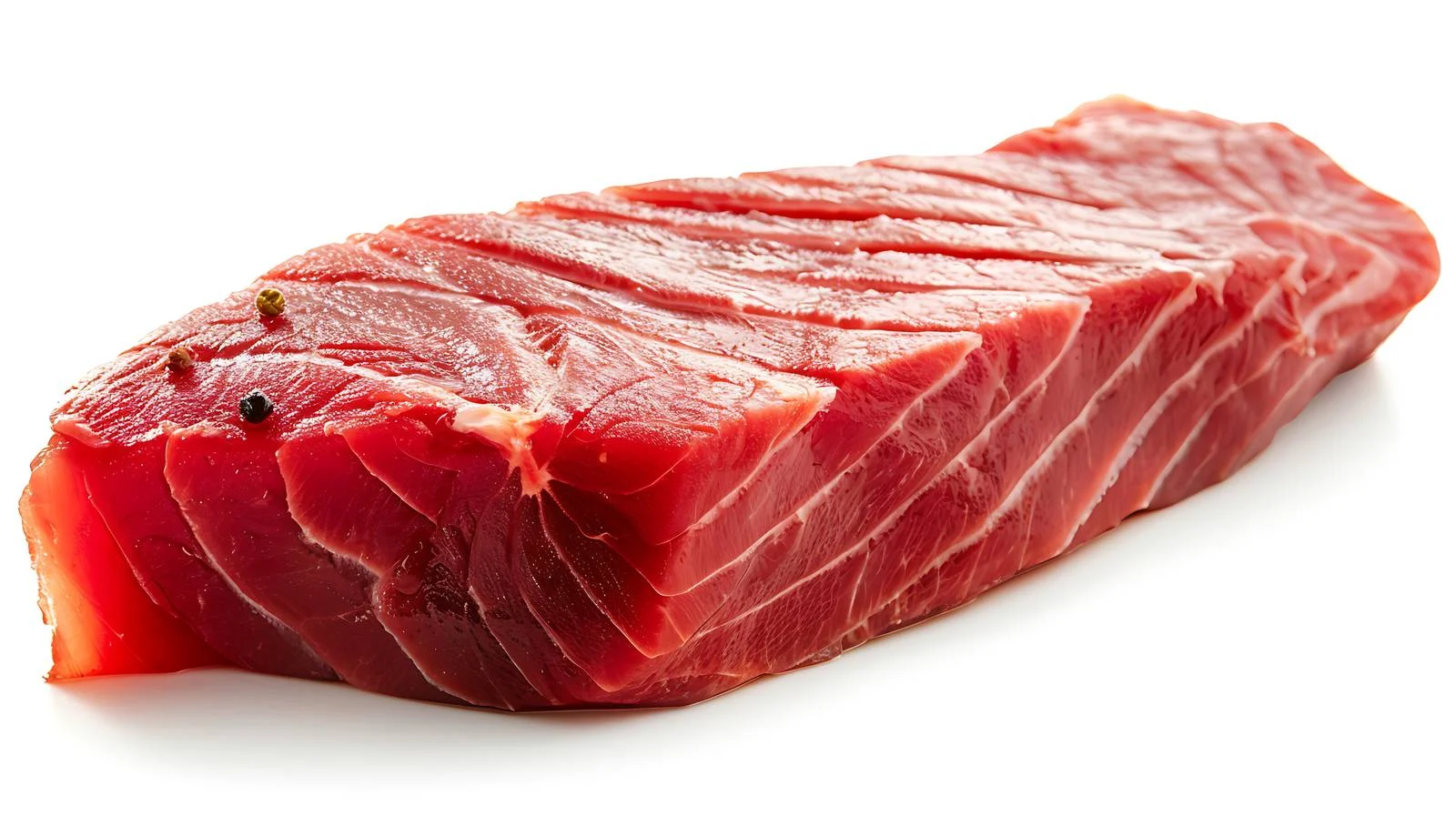 Fresh Tuna Steak on White Background — free download from Dotvec