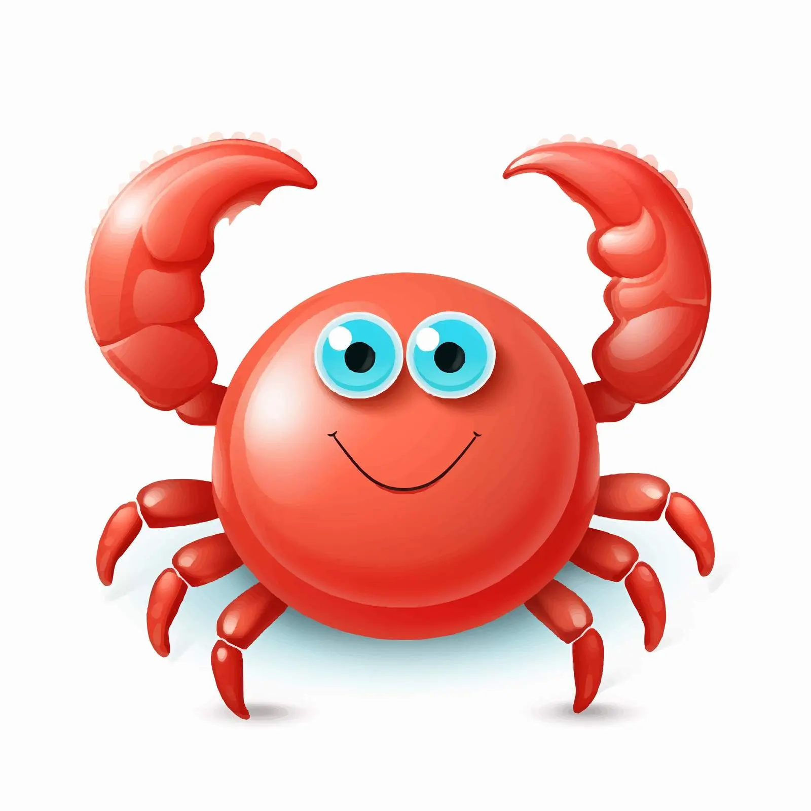Funny Crab-Shaped Balloon Toy for Kids — free download from Dotvec