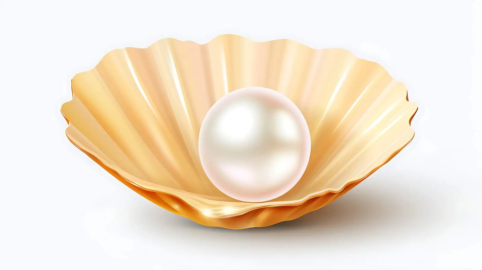 Realistic Pearl Shell Closeup — free download from Dotvec
