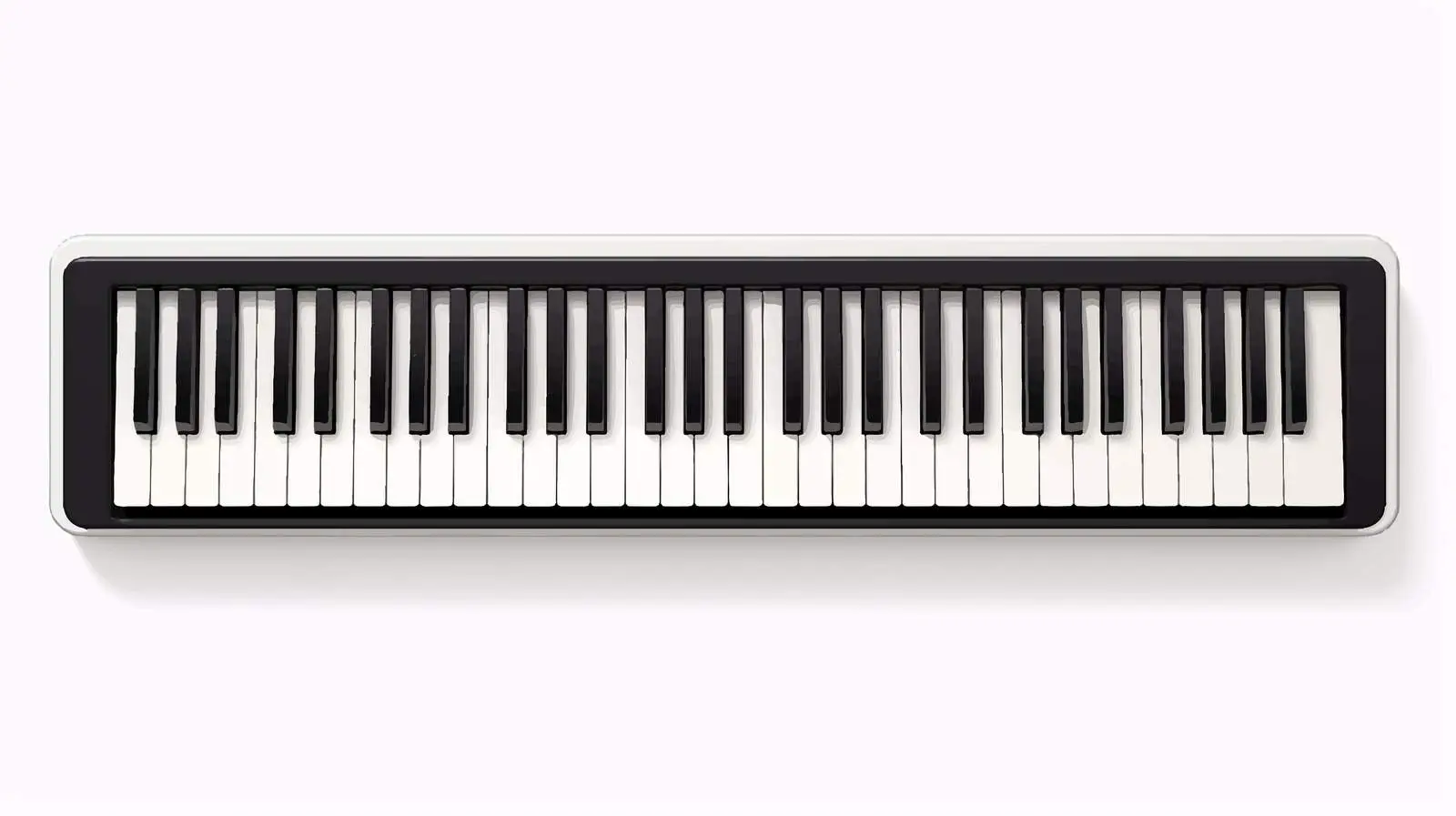 Realistic Flat Piano Keys Vector Illustration — free download from Dotvec