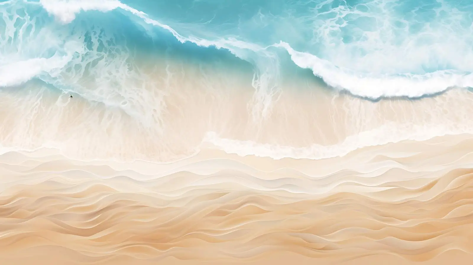 Tranquil Seaside Aerial View — free download from Dotvec