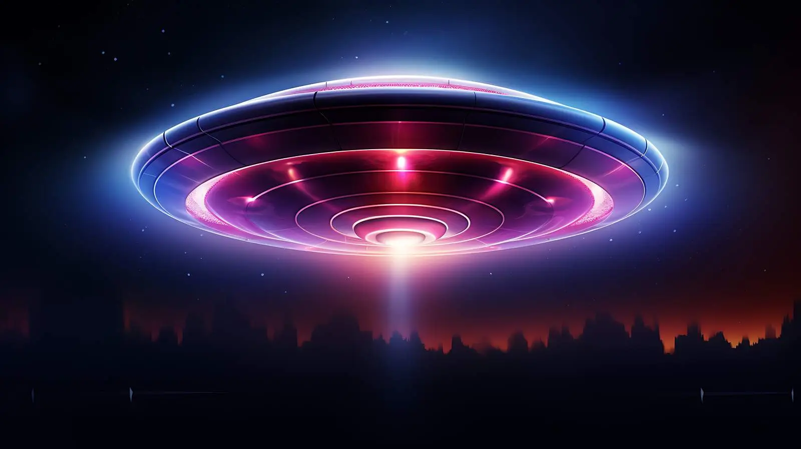 Sci-Fi Alien Spaceship Background — free download from Dotvec