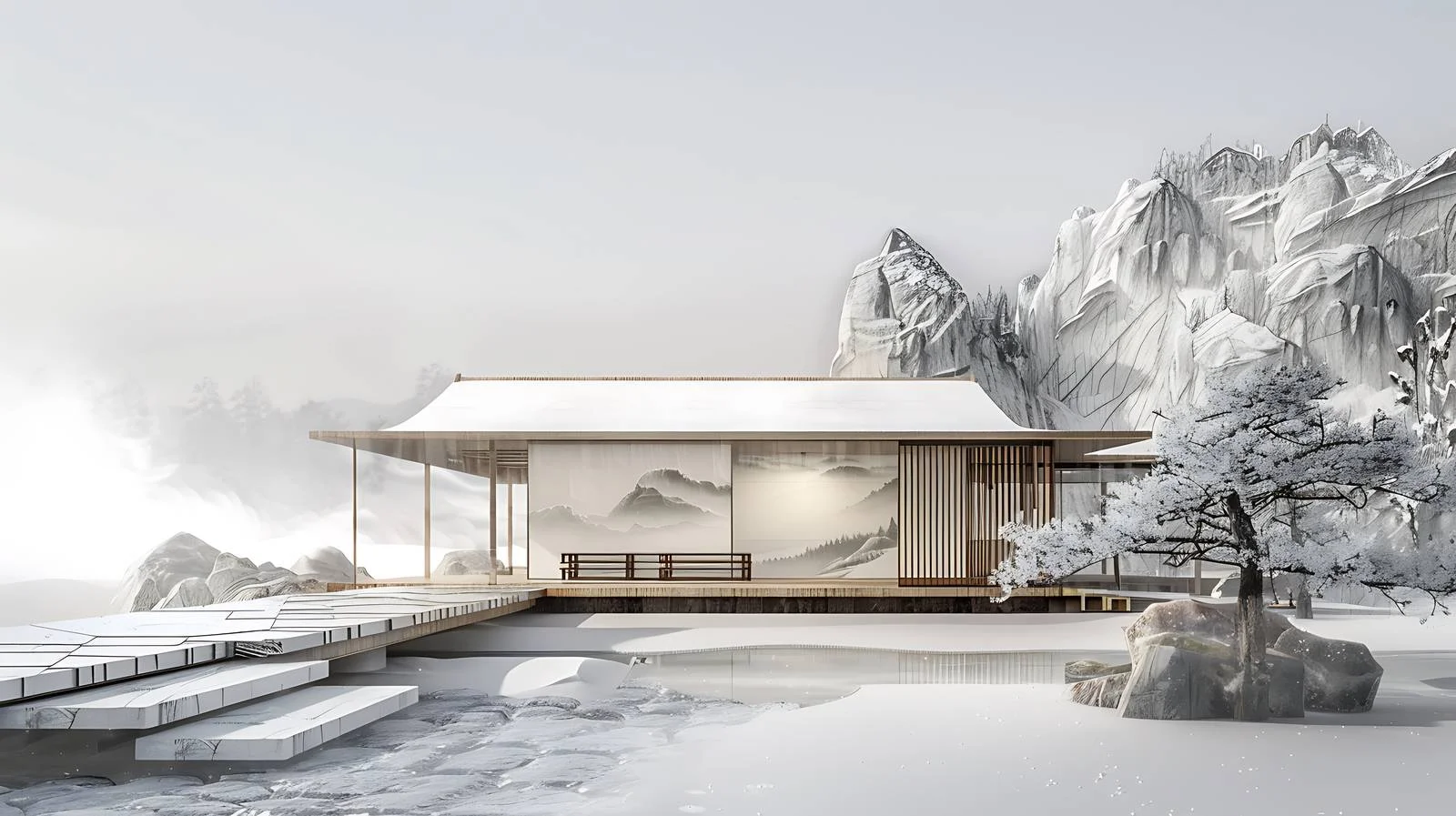 Tianyi Tea Aesthetic Space Reconstruction — free download from Dotvec