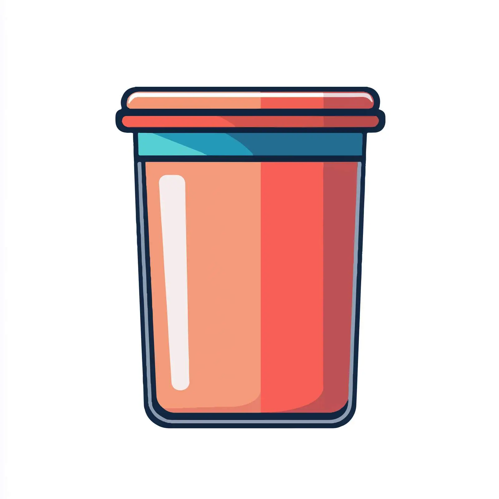 Isolated Recycle Bin Vector Illustration — free download from Dotvec
