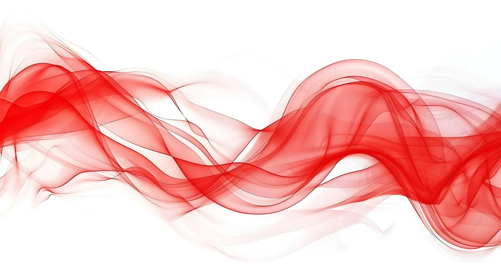 Vibrant Red on White Isolated Background — free download from Dotvec