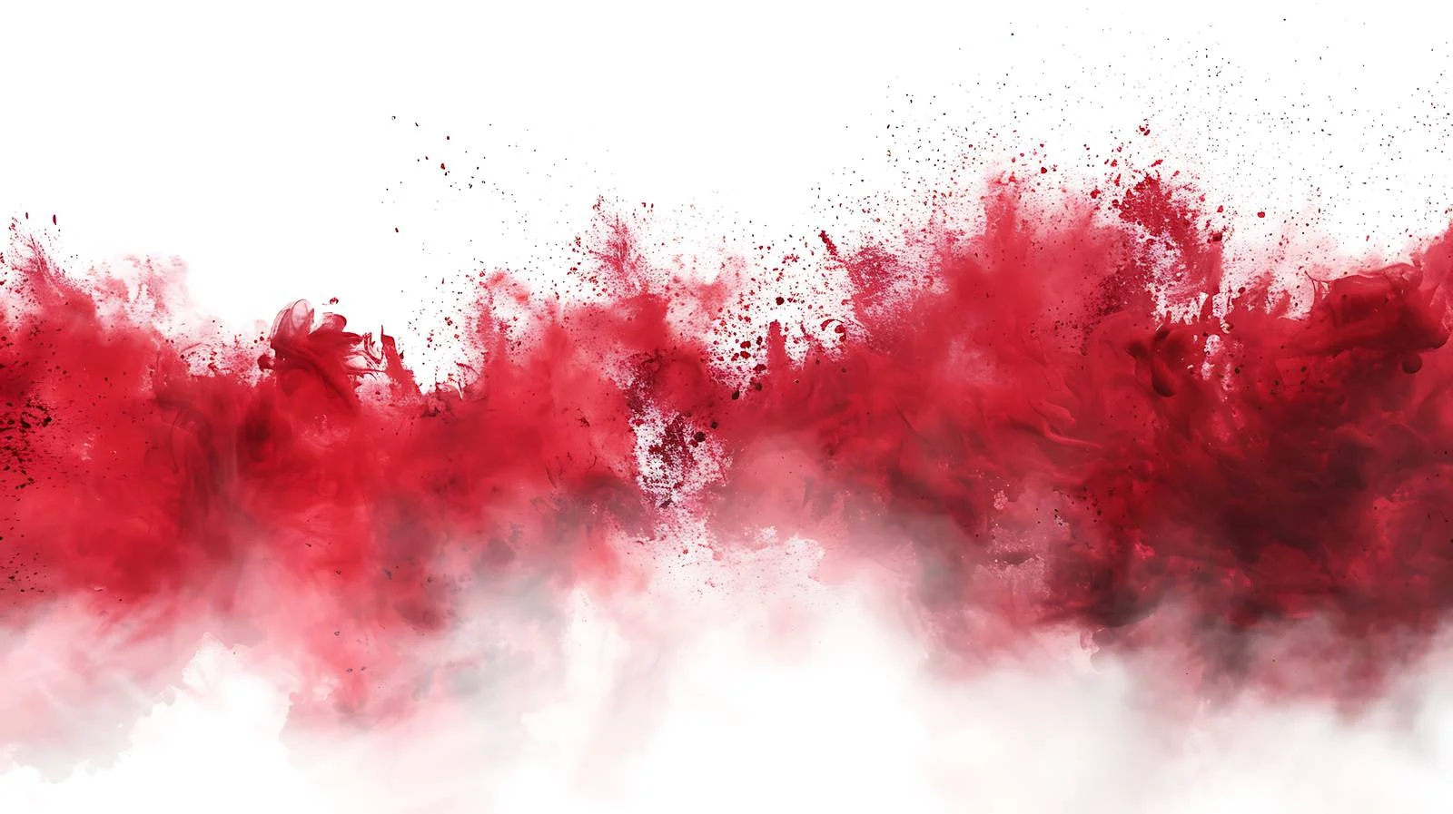 Vibrant Red Isolated on White Background — free download from Dotvec