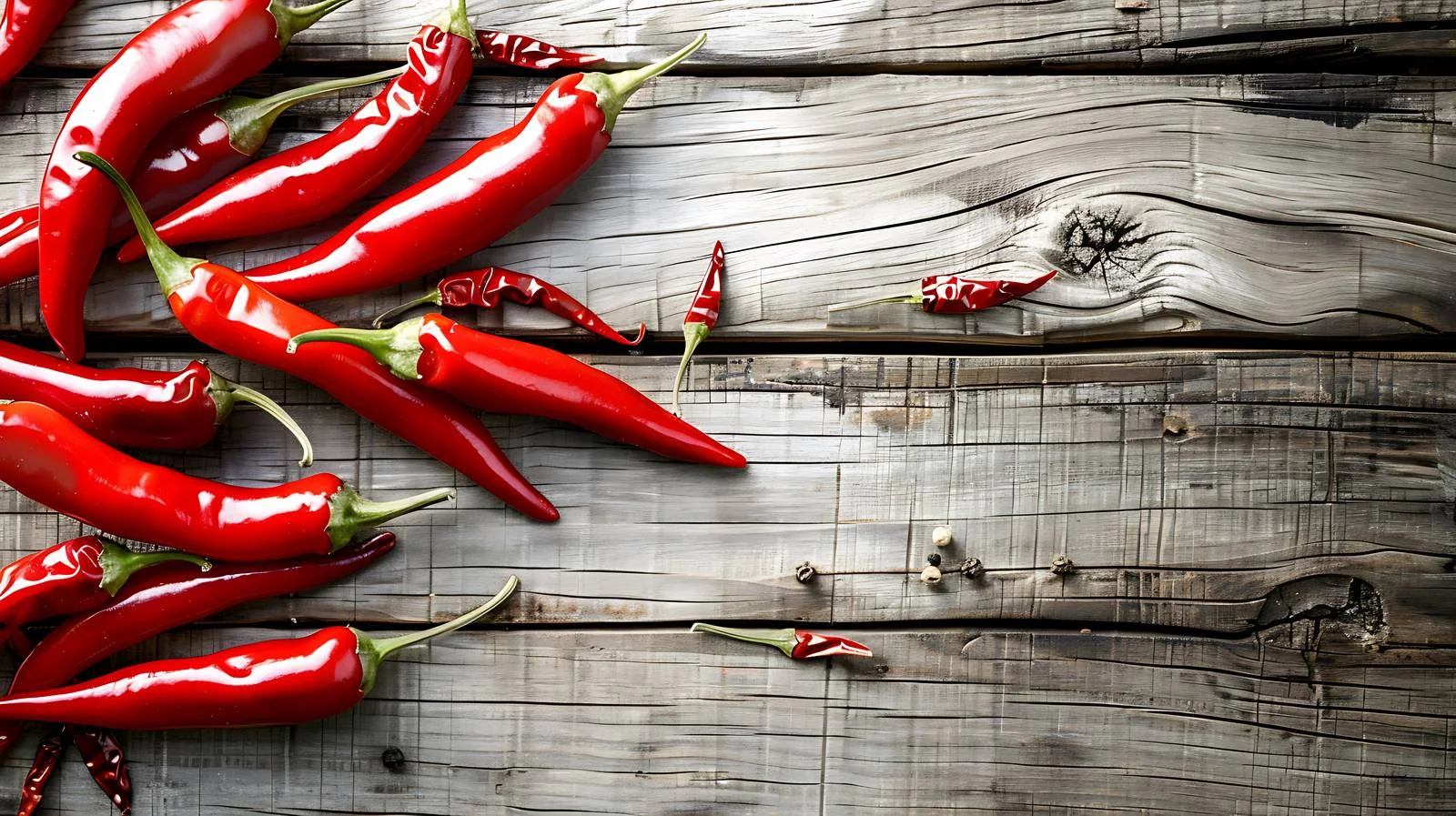 Rustic Red Chili Peppers Presentation — free download from Dotvec