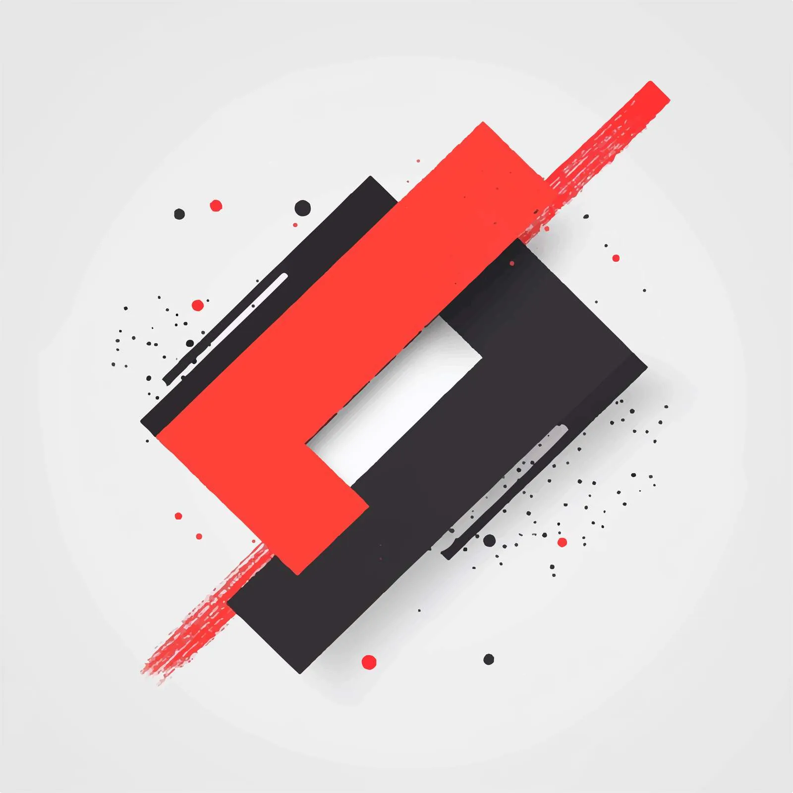 Red Falling Arrow Vector Illustration — free download from Dotvec