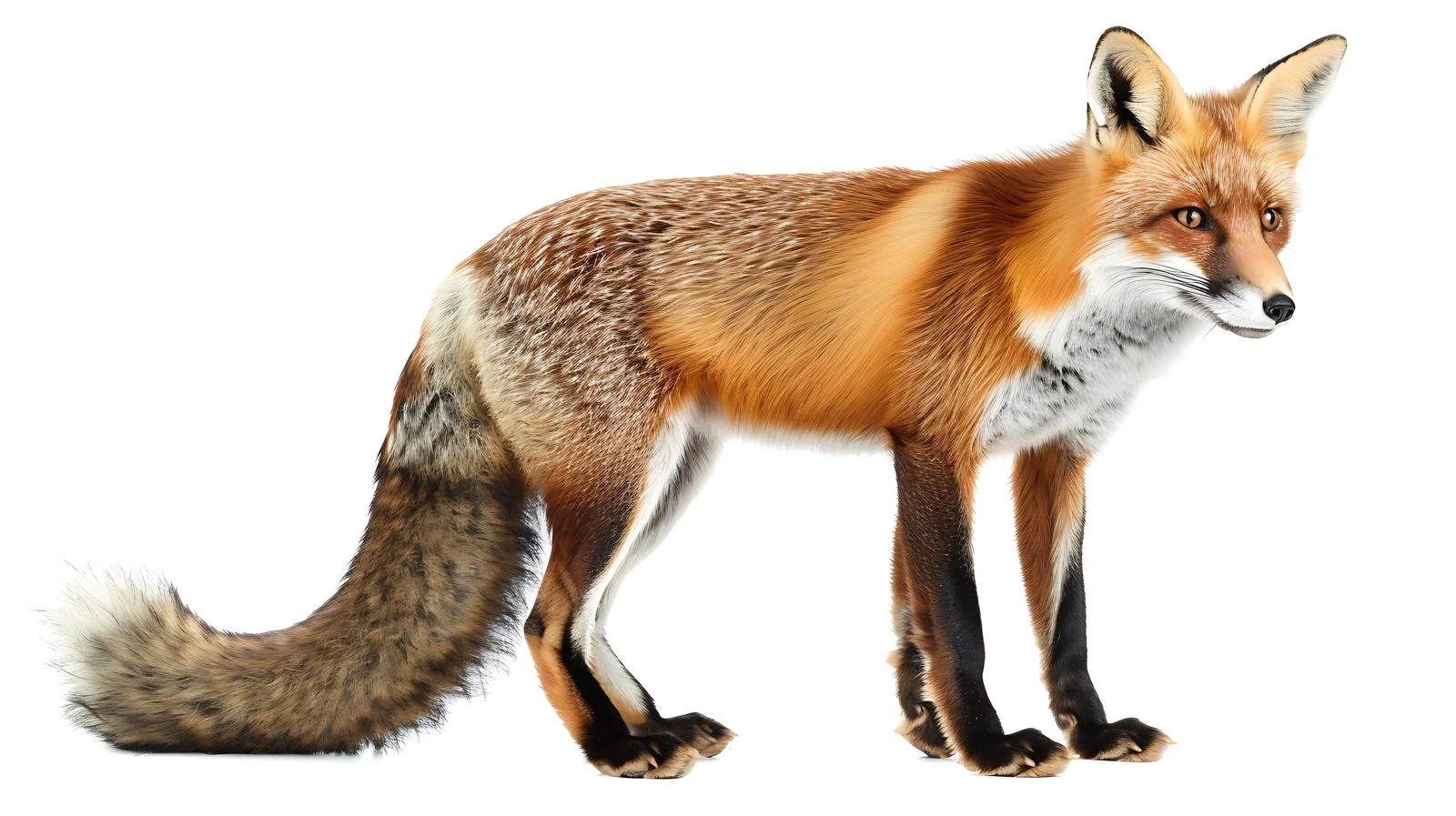 Vulpes Vulpes in Forest Isolation — free download from Dotvec