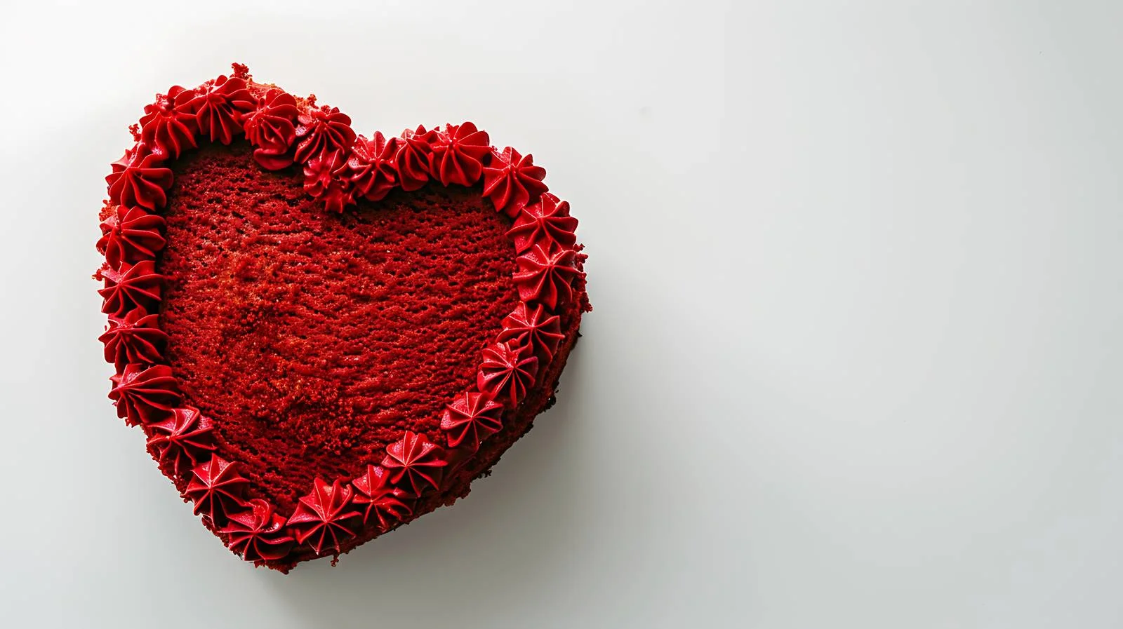 Heart Shape Cake on White Background — free download from Dotvec