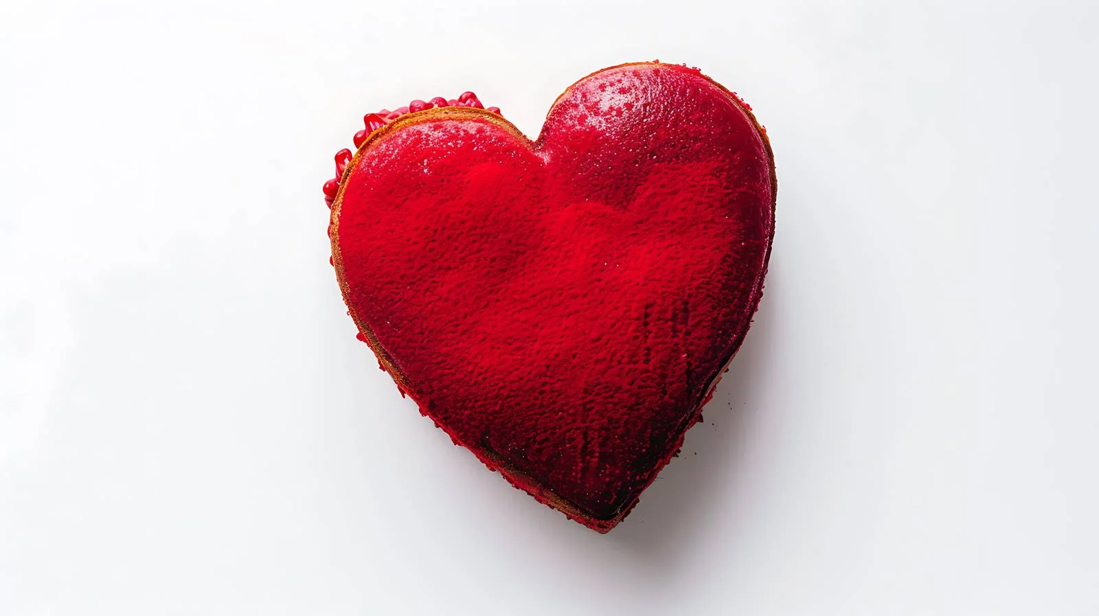 Heart Cake on White Background — free download from Dotvec