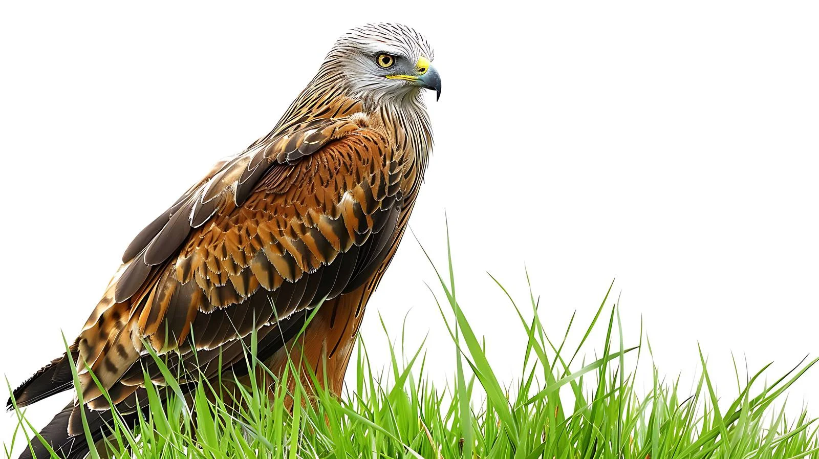 Graceful Red Kite Bird Isolated Outdoors — free download from Dotvec