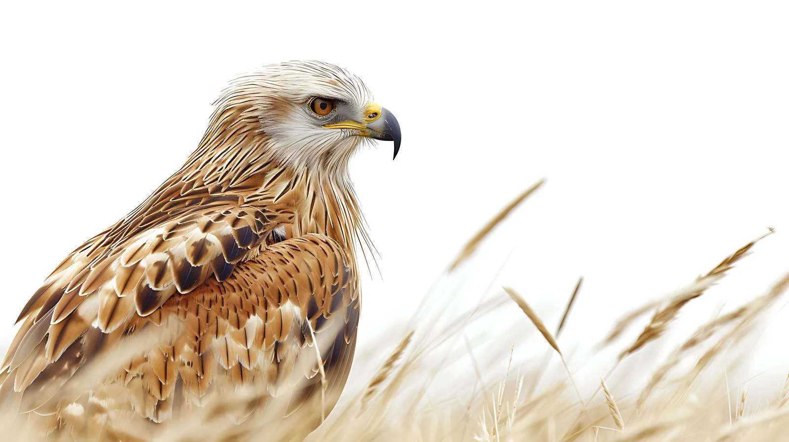 Red Kite Bird Resting in Isolation — free download from Dotvec
