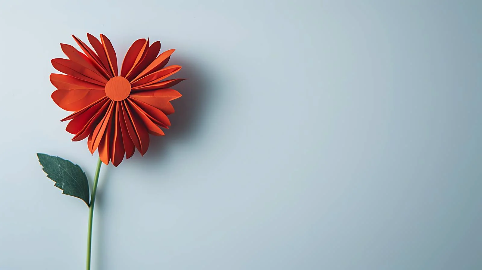 Red Heart Shape with Flower Illustration — free download from Dotvec