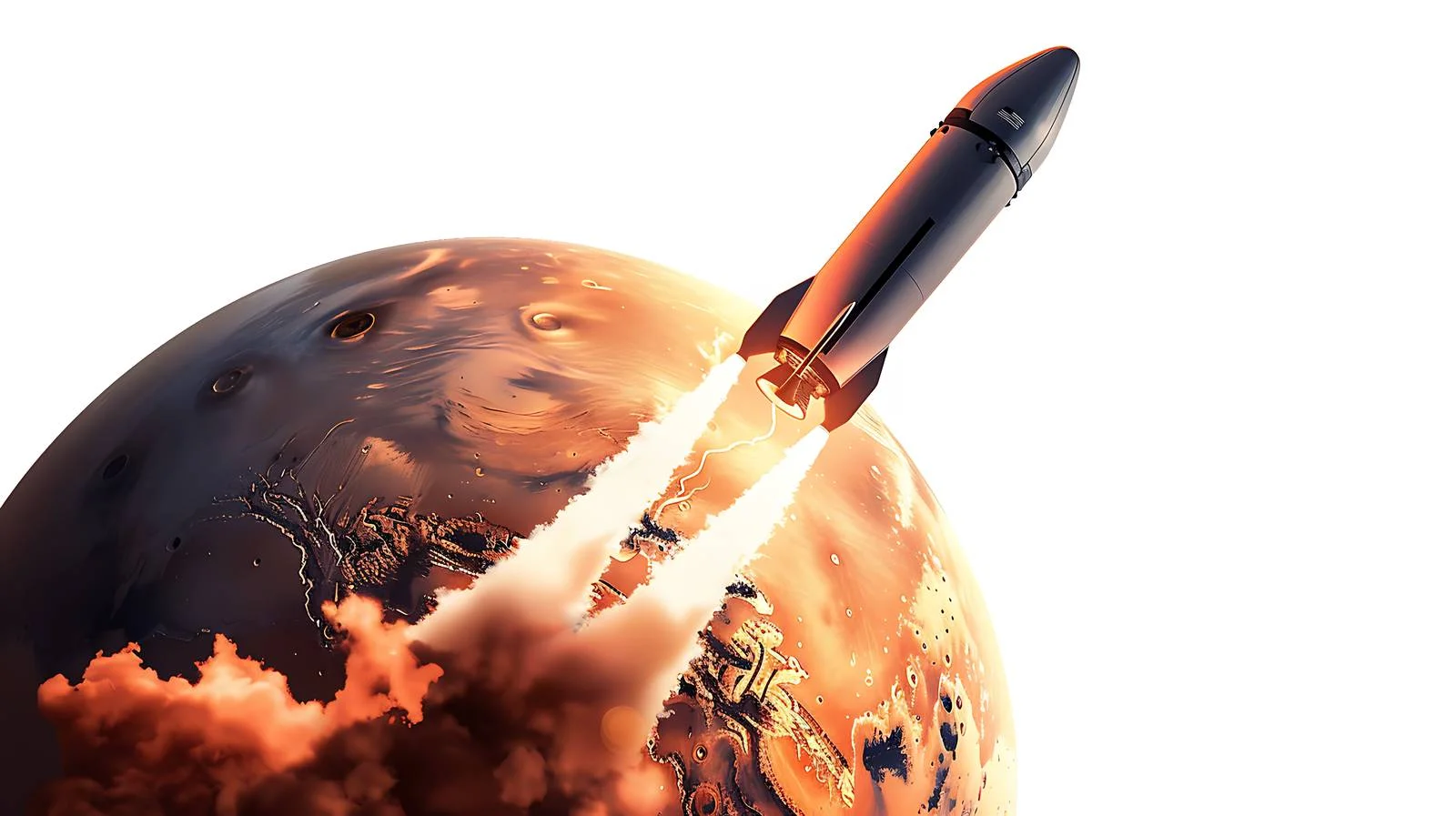 Mars Spacecraft Launch Image — free download from Dotvec