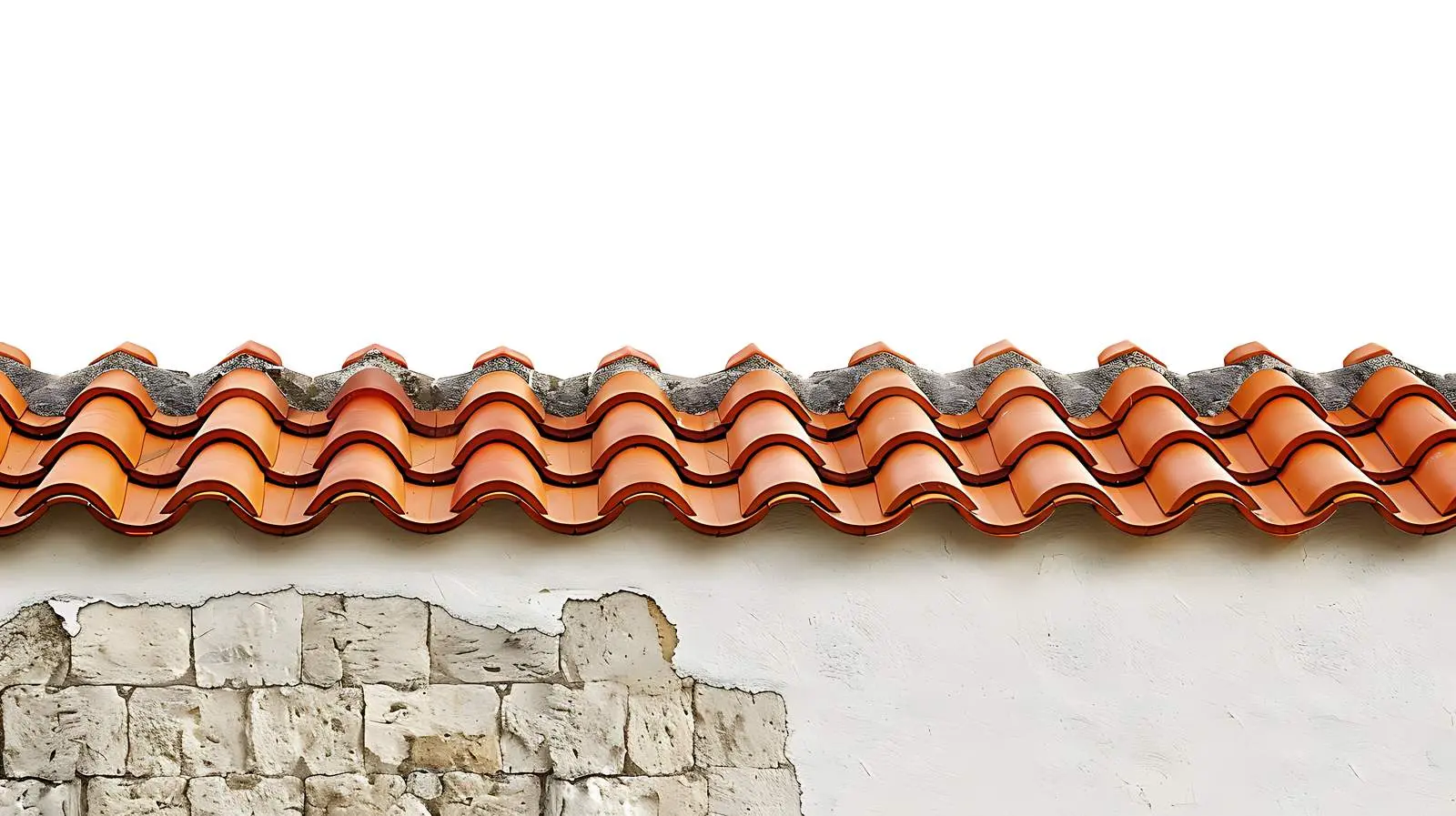 Red Roof Shingle Tile with Beige Wall — free download from Dotvec