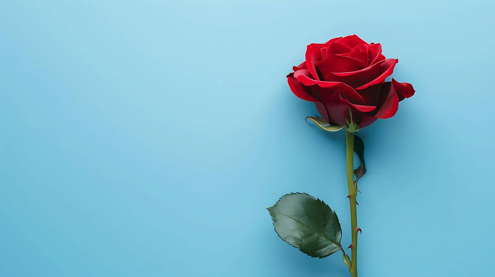 Romantic Rose Greeting Card Design — free download from Dotvec