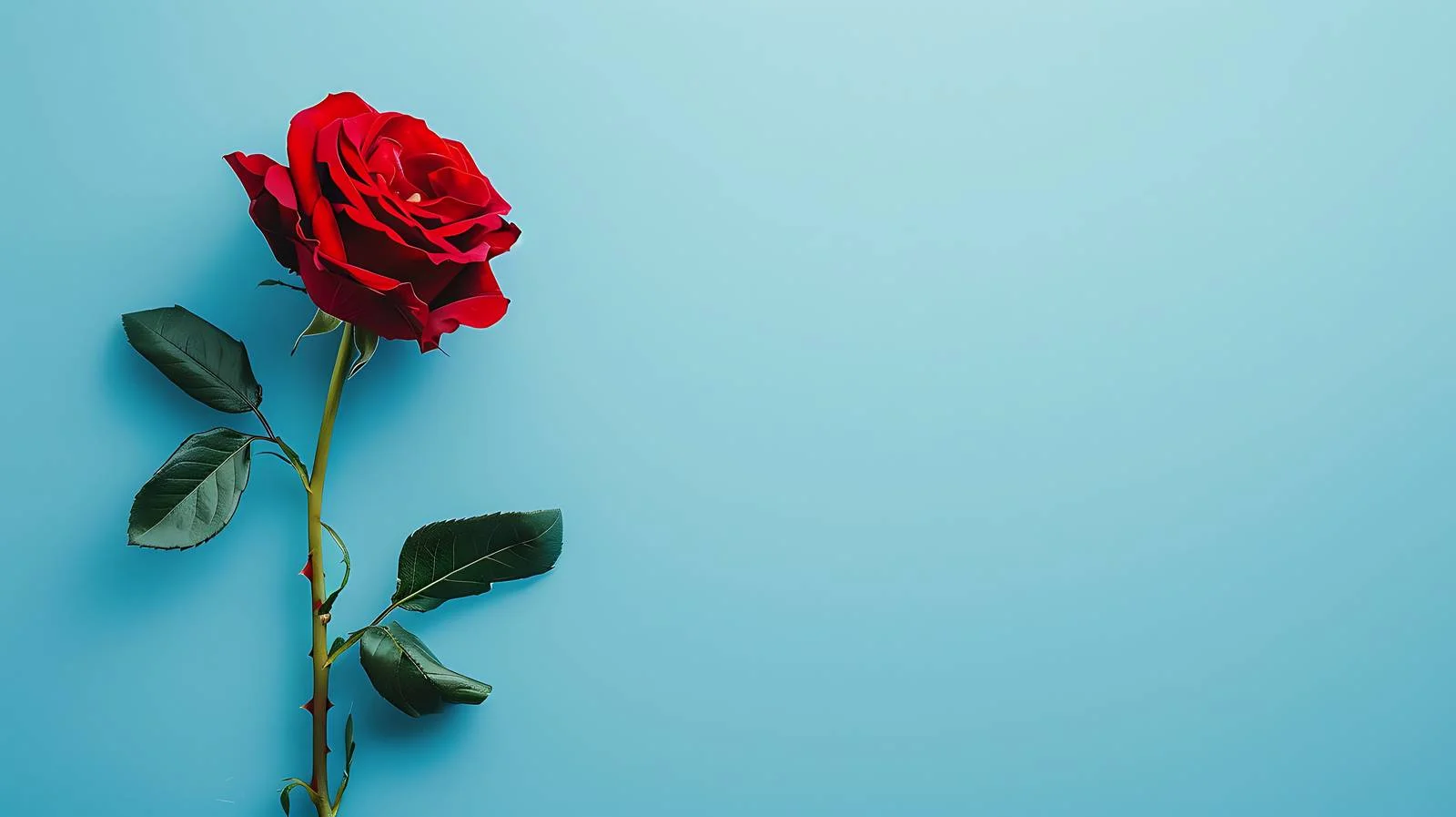 Romantic Rose Greeting Card — free download from Dotvec