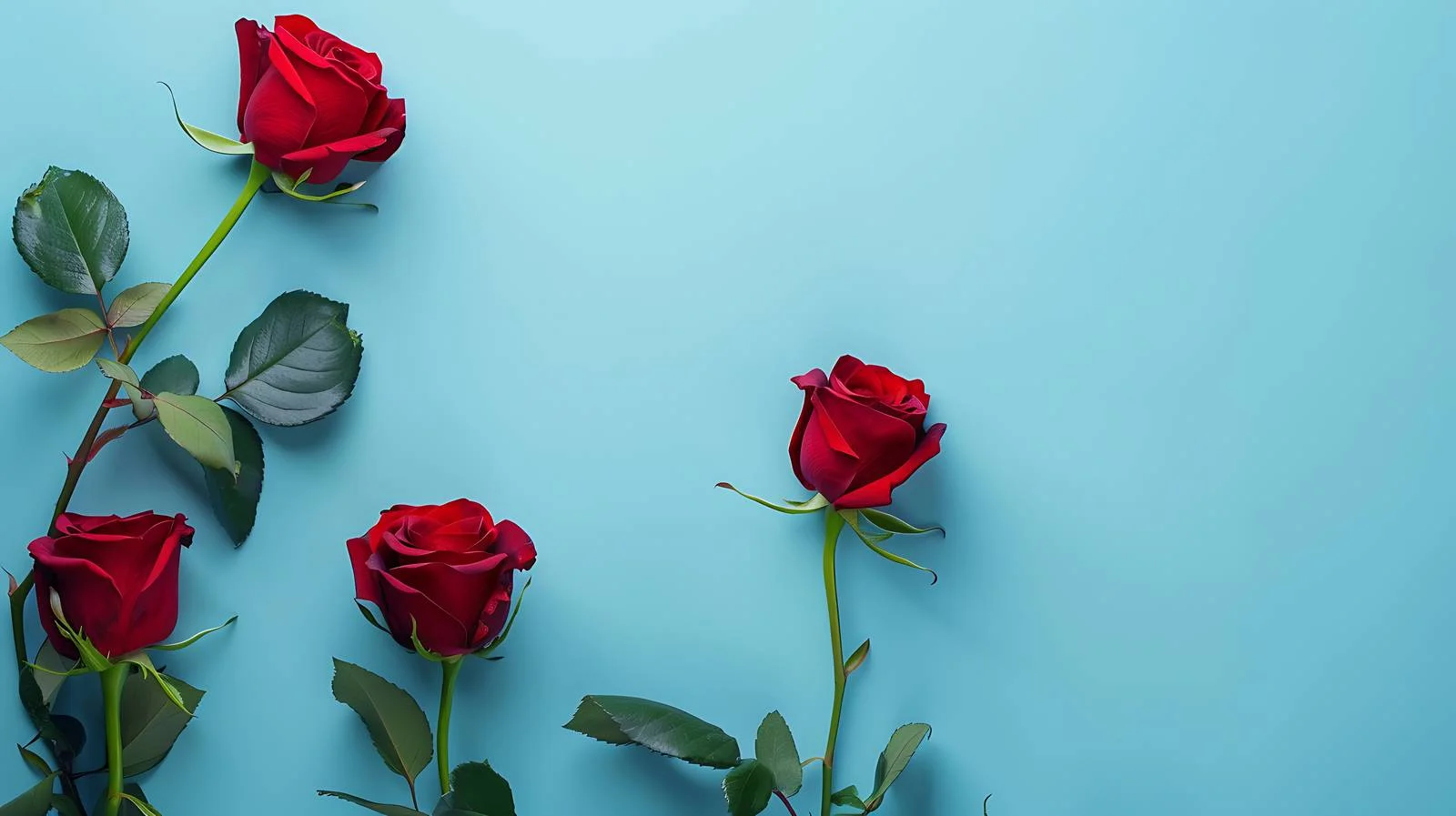 Elegant Roses Greeting Card — free download from Dotvec